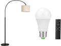 Ambimall Arc Floor Lamp with Remote