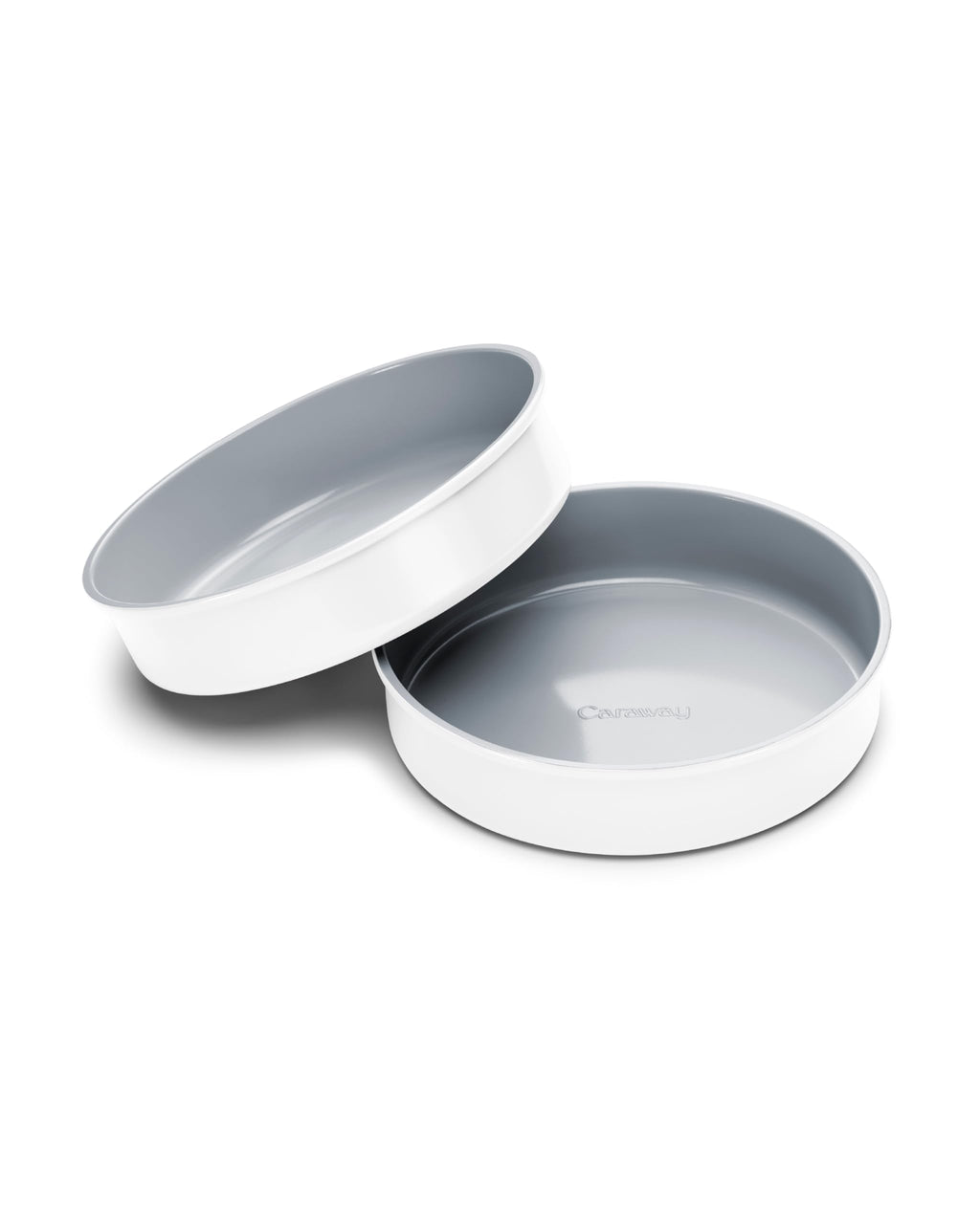 Caraway 9” Circle Pan - Non-Stick Ceramic Coating - Free From Forever Chemicals - Perfect for Birthday Cakes, Tartes, & More - Cream