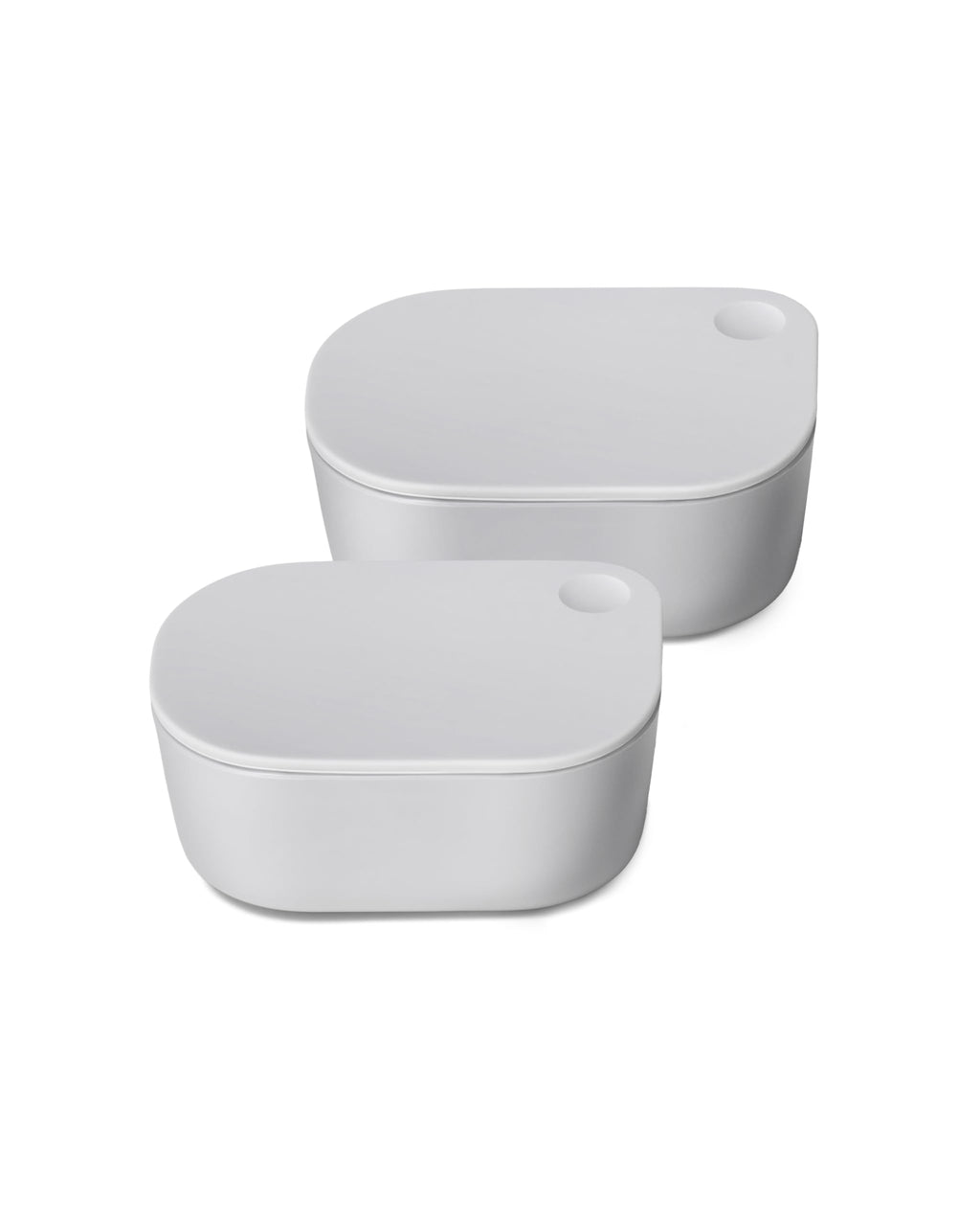 Caraway Glass Food Storage - 6.6 Cup Glass Container - Ceramic Coated Food Container - Non Stick Lunch Box Container with Lids - Dishwasher, Oven, & Microwave Safe - Cream