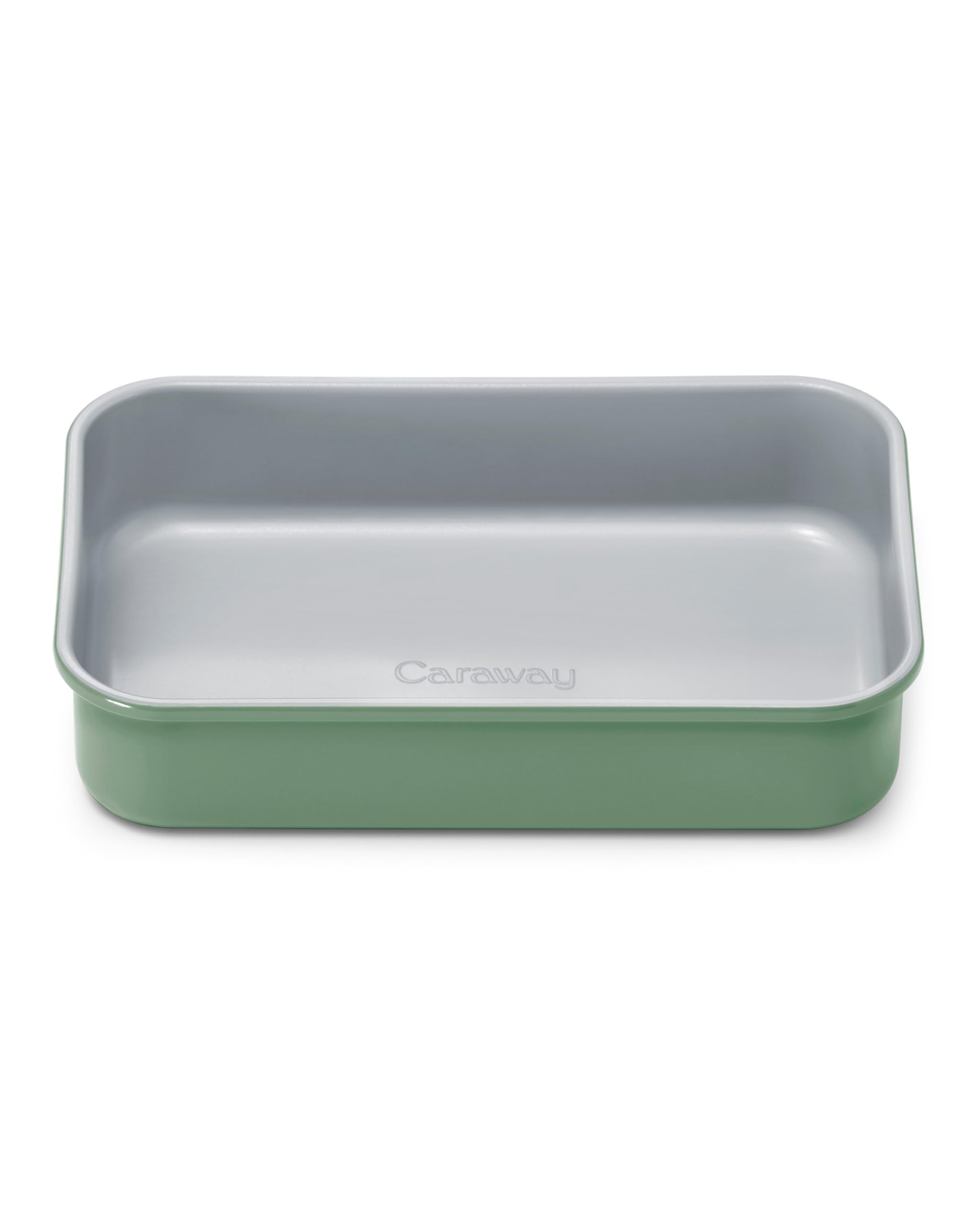 Caraway Non-Stick Ceramic 9”x13” Rectangle Pan - Naturally Slick Ceramic Coating - Non-Toxic, PTFE & PFOA Free - Perfect for Brownies, Lasagnas, and More - Cream