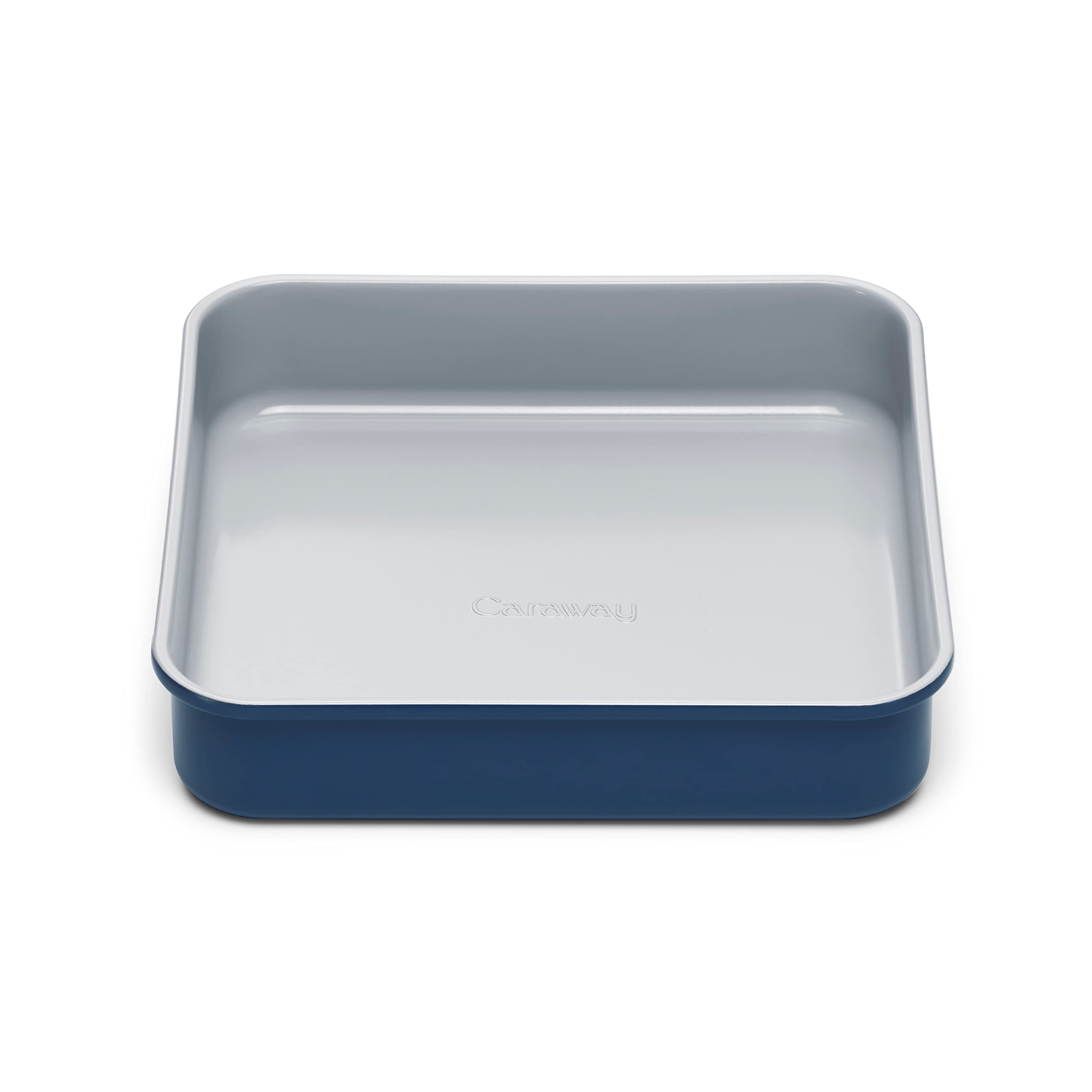 Caraway 9” Square Pan - Non-Stick Ceramic Coating - Free From Forever Chemicals - Cake Pan Perfect for Brownies, Lemon Bars, & More - Cream