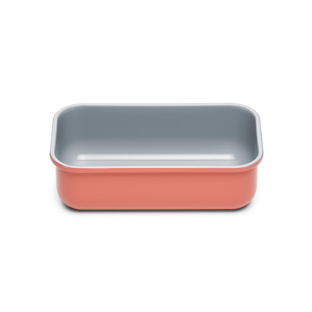 Caraway Non-Stick Ceramic 1 lb Loaf Pan - Naturally Slick Ceramic Coating - Non-Toxic, PTFE & PFOA Free - Perfect for Pound Cakes, Breads, & More - Cream