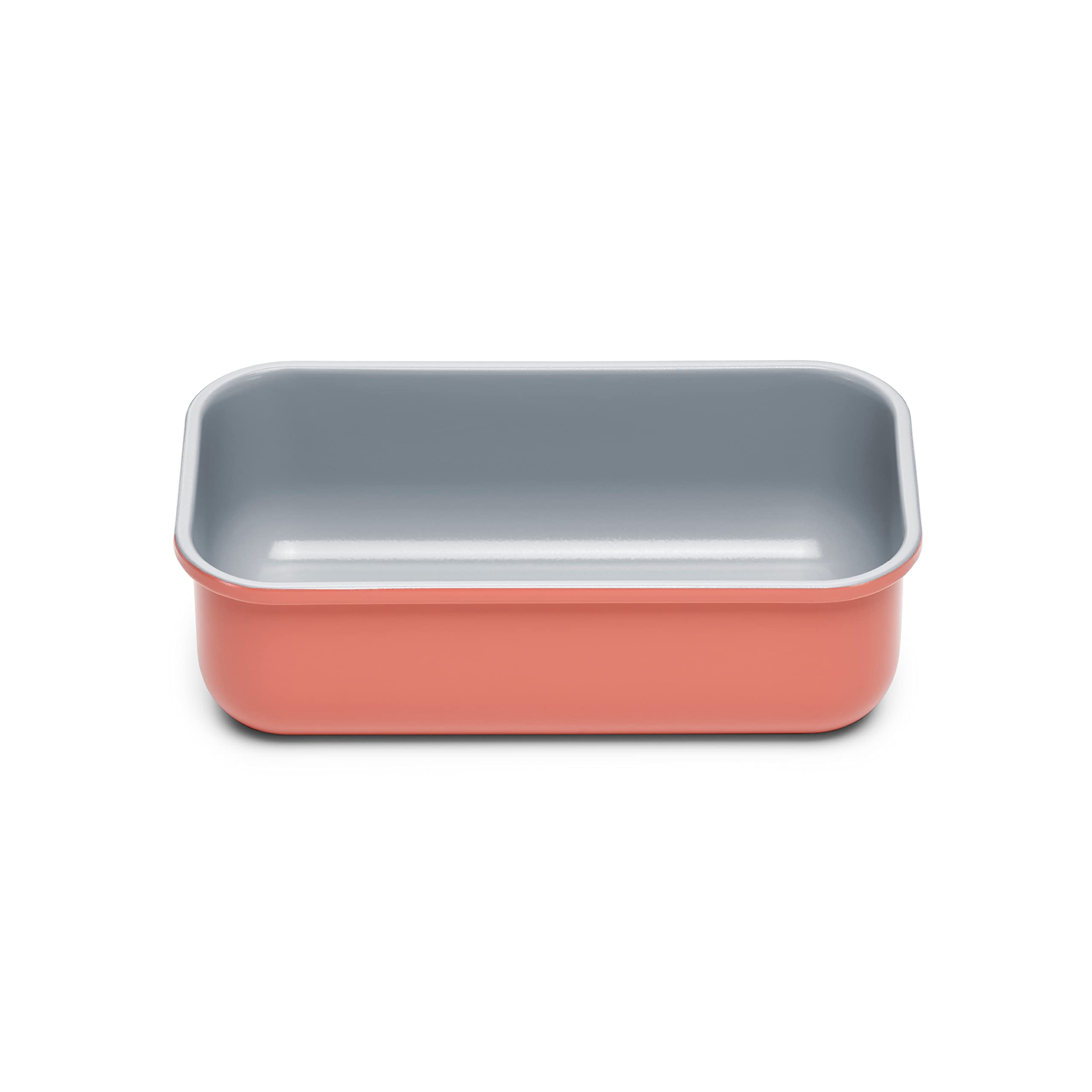 Caraway Non-Stick Ceramic 1 lb Loaf Pan - Naturally Slick Ceramic Coating - Non-Toxic, PTFE & PFOA Free - Perfect for Pound Cakes, Breads, & More - Cream