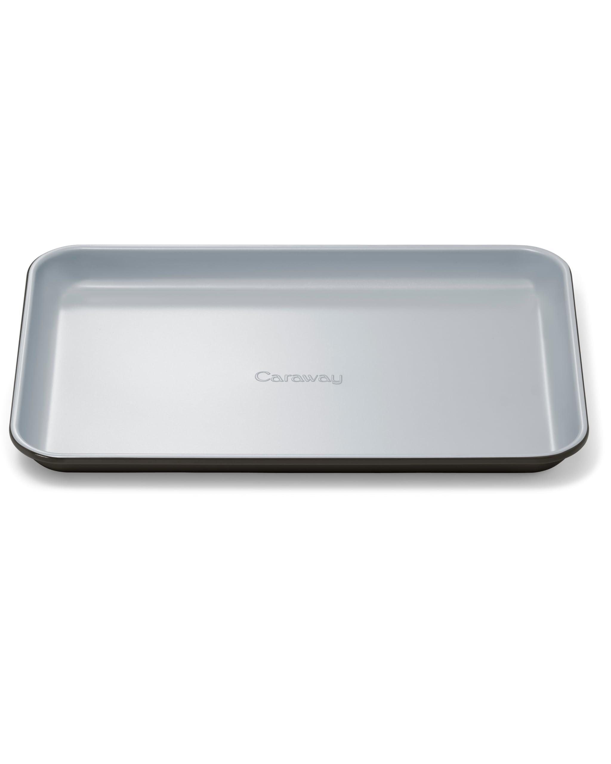 Caraway Nonstick Ceramic Small Baking Sheet (9x13”) – Non-Toxic, PTFE & PFOA Free – Oven Safe – Aluminized Steel Core – Mini Sheet Pan for Baking, Roasting & More - Cream