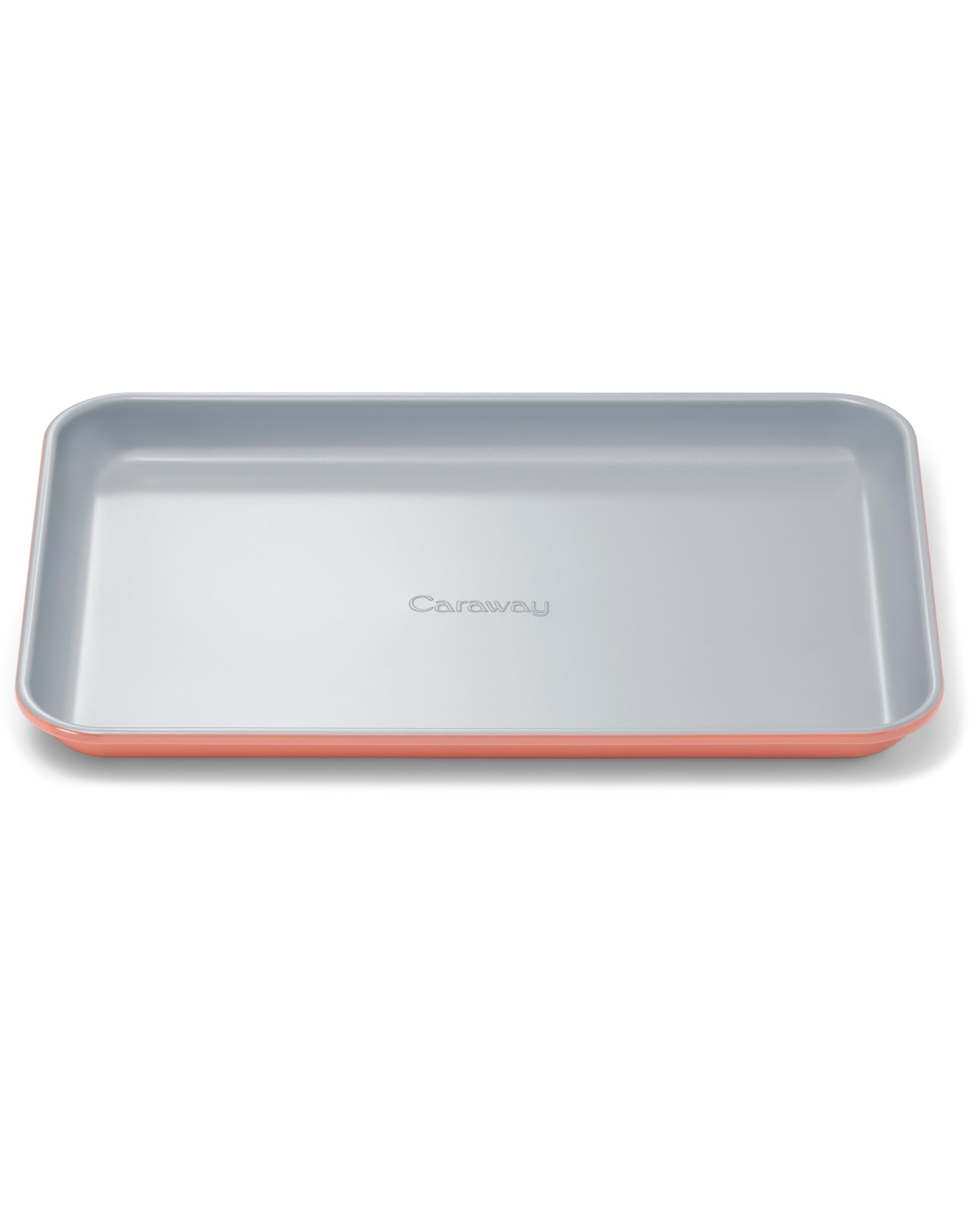 Caraway Nonstick Ceramic Small Baking Sheet (9x13”) – Non-Toxic, PTFE & PFOA Free – Oven Safe – Aluminized Steel Core – Mini Sheet Pan for Baking, Roasting & More - Cream