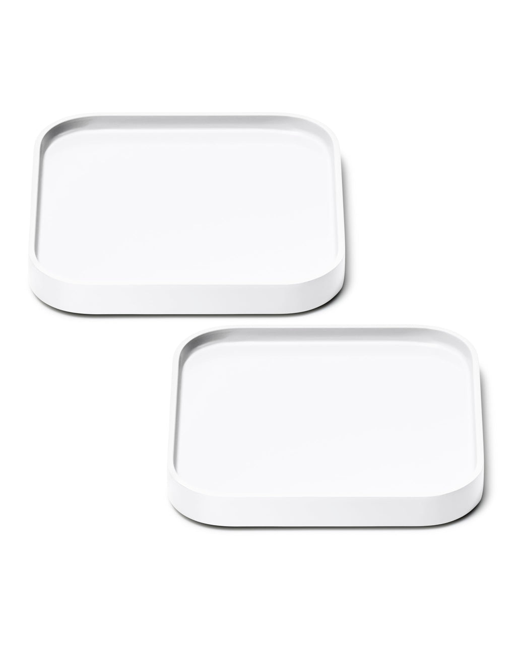 Caraway Spoon Rest Set of 2 - Stackable Spoon Holder for Kitchen Counter - Drip Catching, Heat-Resistant Design - Non-Slip Base - Cream