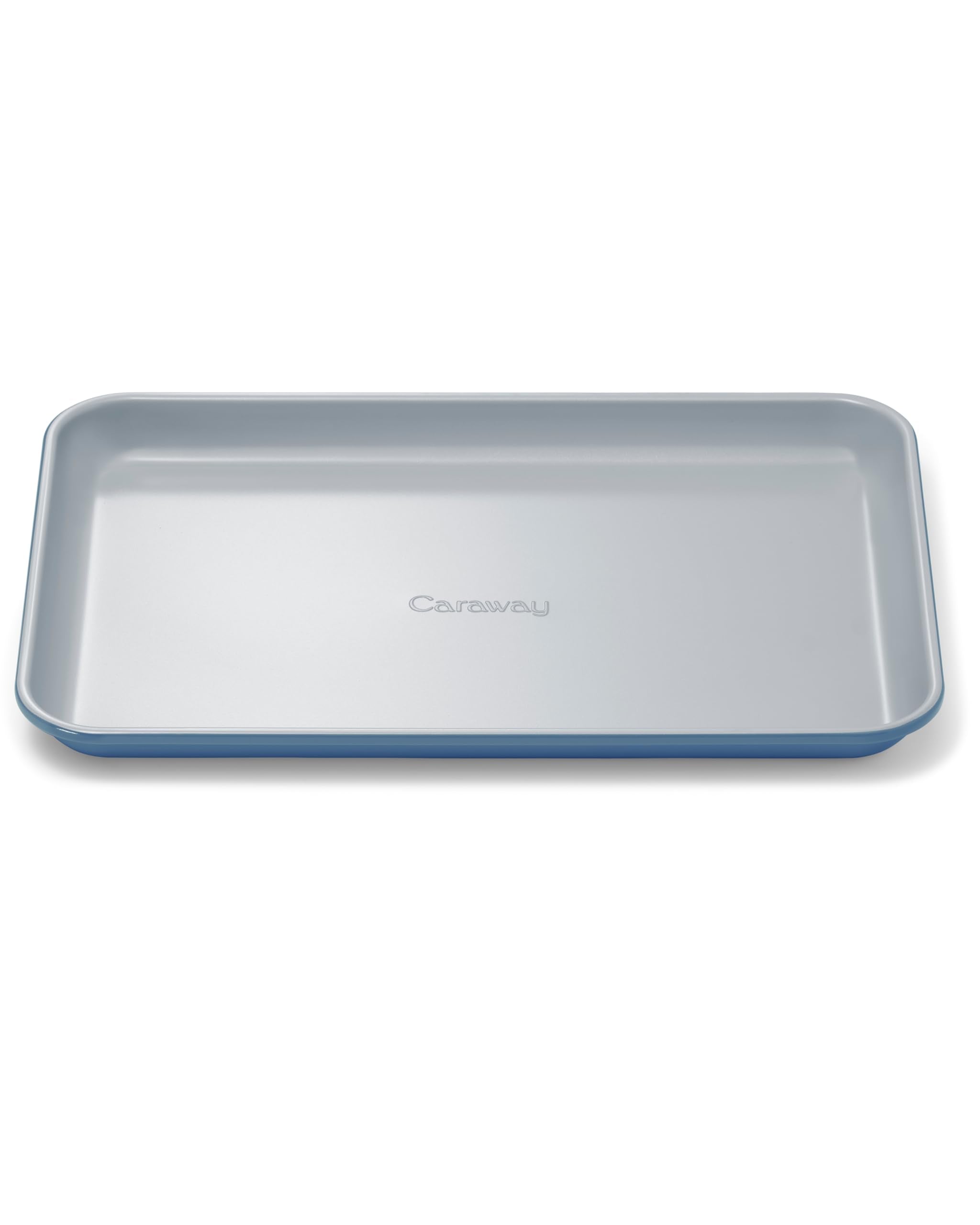 Caraway Nonstick Ceramic Small Baking Sheet (9x13”) – Non-Toxic, PTFE & PFOA Free – Oven Safe – Aluminized Steel Core – Mini Sheet Pan for Baking, Roasting & More - Cream