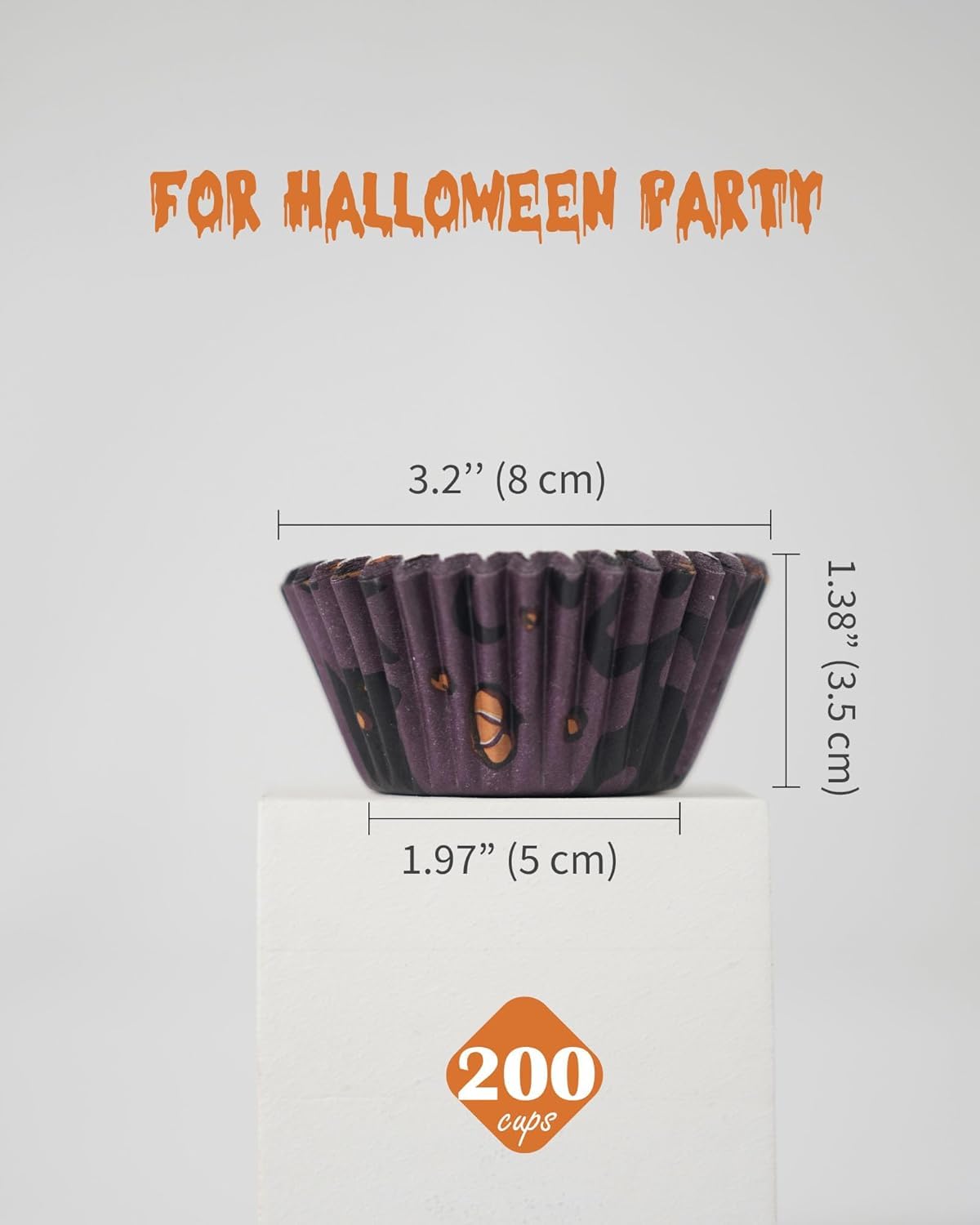200pcs Standard Blue cupcake liners for baking,food-grade cupcake wrappers, greaseproof parchment muffin liners Christmas muffin liners for Christmas decorations