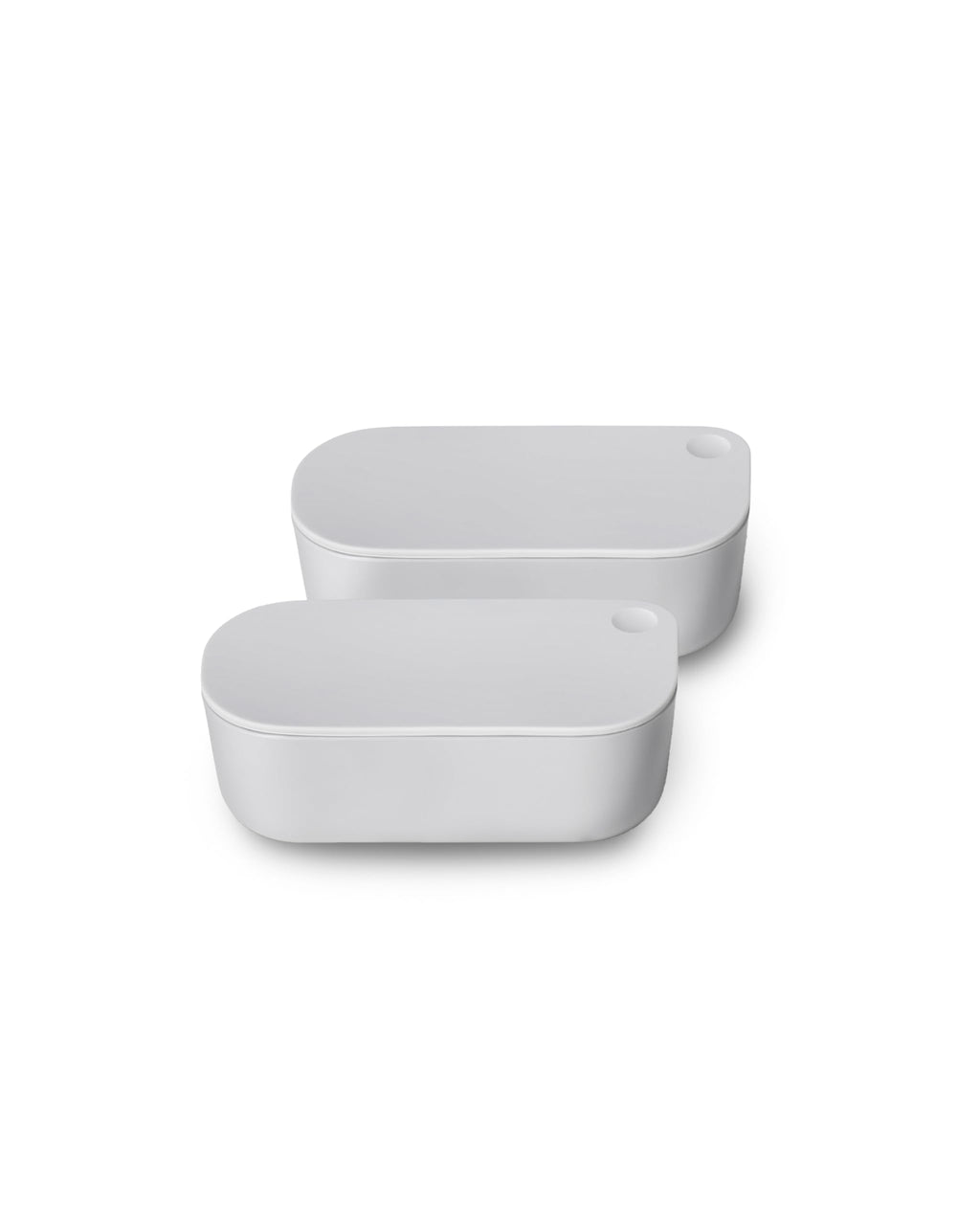 Caraway Glass Food Storage - 6.6 Cup Glass Container - Ceramic Coated Food Container - Non Stick Lunch Box Container with Lids - Dishwasher, Oven, & Microwave Safe - Cream