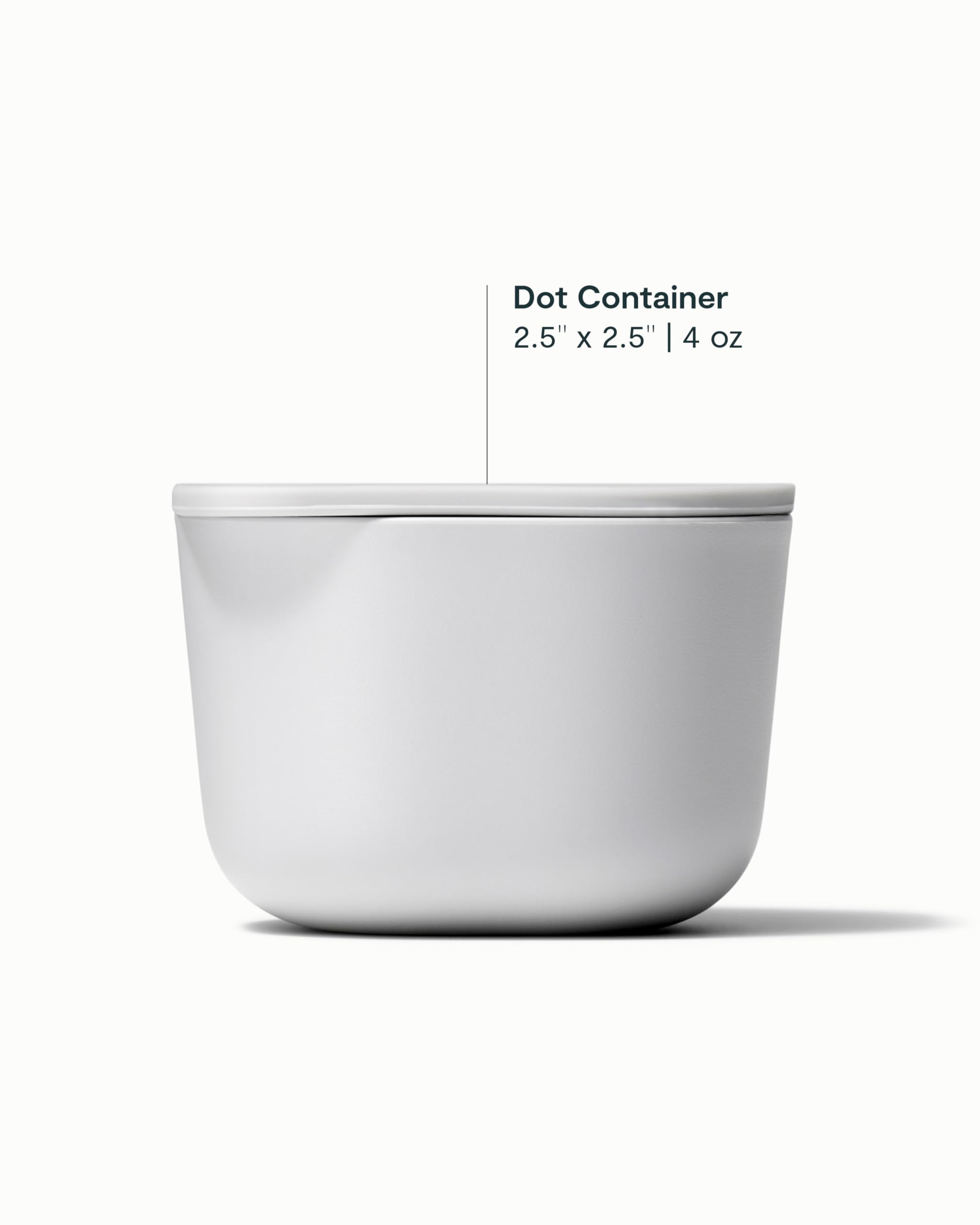 Caraway Glass Food Storage - 6.6 Cup Glass Container - Ceramic Coated Food Container - Non Stick Lunch Box Container with Lids - Dishwasher, Oven, & Microwave Safe - Cream