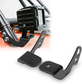 KEMIMOTO UTV Pod Light Brackets LED A-Pillar Light Mount Compatible with Polaris RZR XP 1000 / 900 / 800, Heavy-Duty Stainless Steel LED Cube Brackets, Rust-Proof Side Mounting 2-Pack