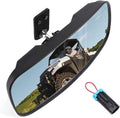 KEMIMOTO UTV Rear View Mirror Compatible with Polaris Ranger 500 570 900 XP 1000 XP/Crew 2017-2026 with Factory Drop Down Mounting Tab, UTV Panoramic Rear View Mirror OEM #2879969