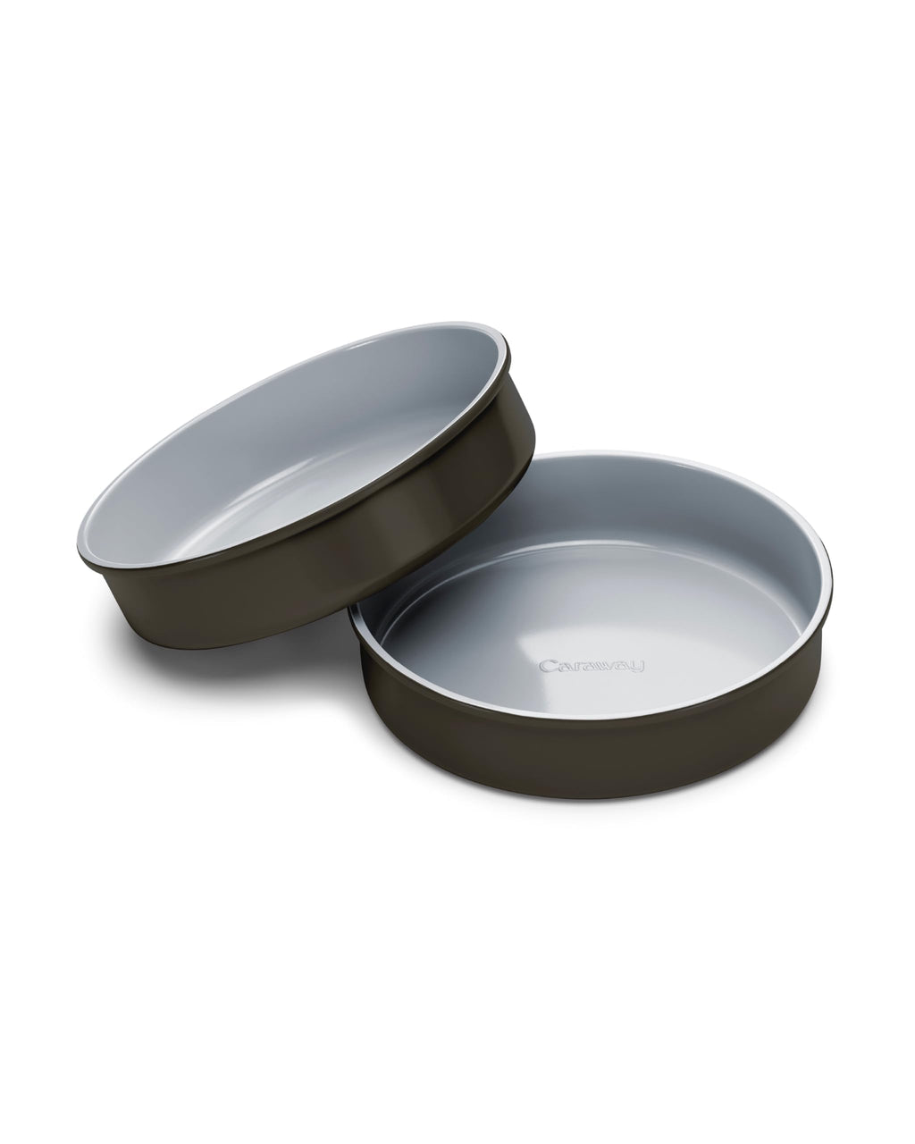 Caraway 9” Circle Pan - Non-Stick Ceramic Coating - Free From Forever Chemicals - Perfect for Birthday Cakes, Tartes, & More - Cream