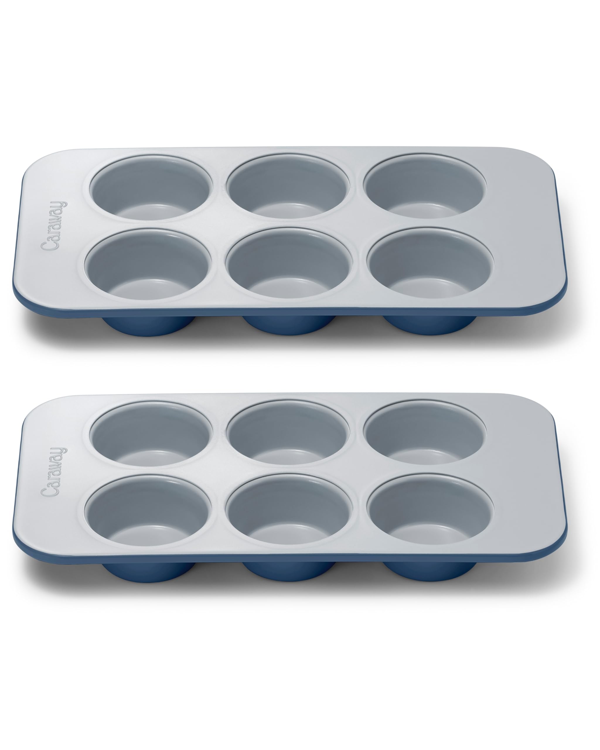 Caraway Non-Stick Ceramic 12-Cup Muffin Pan - Naturally Slick Ceramic Coating - Non-Toxic, PTFE & PFOA Free - Perfect for Cupcakes, Muffins, and More - Cream