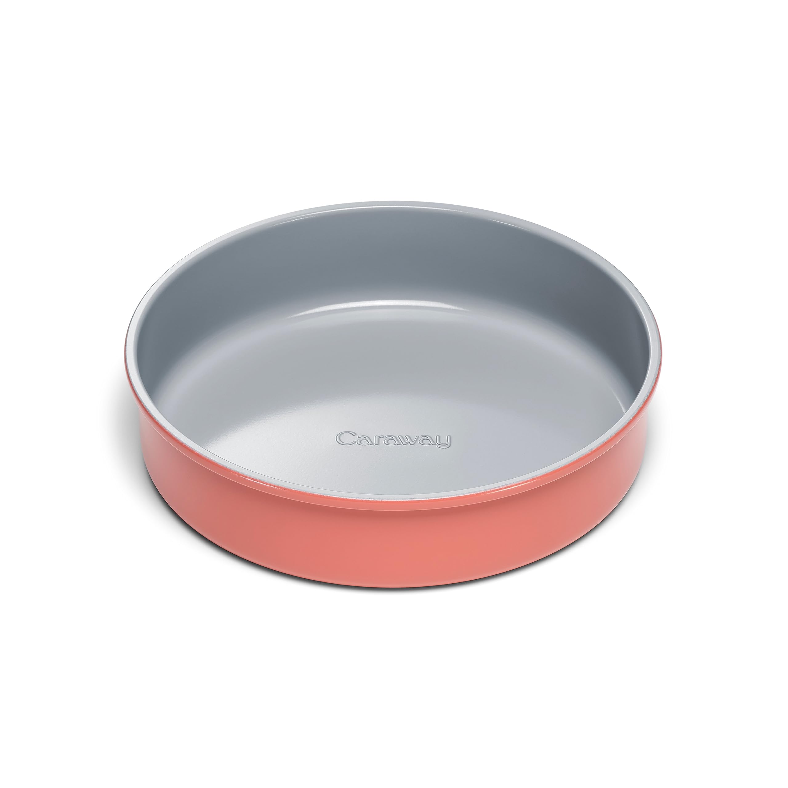 Caraway 9” Circle Pan - Non-Stick Ceramic Coating - Free From Forever Chemicals - Perfect for Birthday Cakes, Tartes, & More - Cream