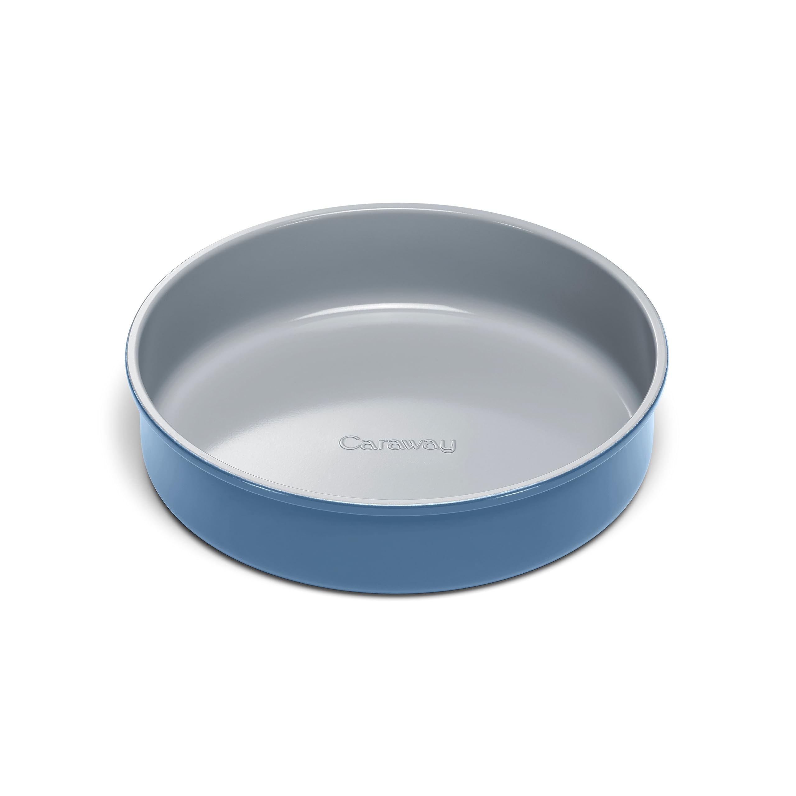 Caraway 9” Circle Pan - Non-Stick Ceramic Coating - Free From Forever Chemicals - Perfect for Birthday Cakes, Tartes, & More - Cream