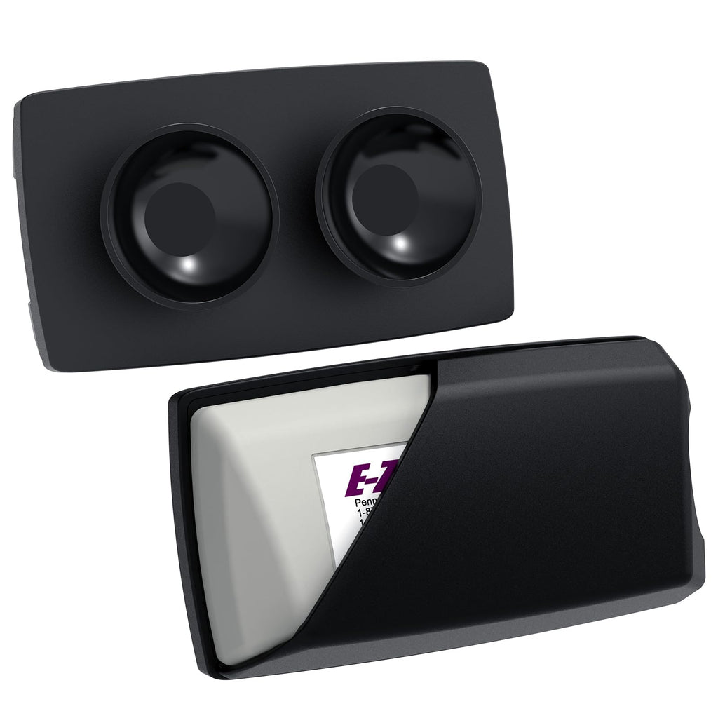 Zeyitian Ez Pass Holder Clear 1 Pack - Super Strong Suction Cups for Windshield, Toll Pass Transponder Holder for EZ Pass/iPass