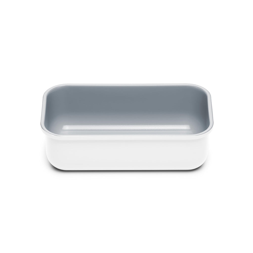 Caraway Non-Stick Ceramic 1 lb Loaf Pan - Naturally Slick Ceramic Coating - Non-Toxic, PTFE & PFOA Free - Perfect for Pound Cakes, Breads, & More - Cream