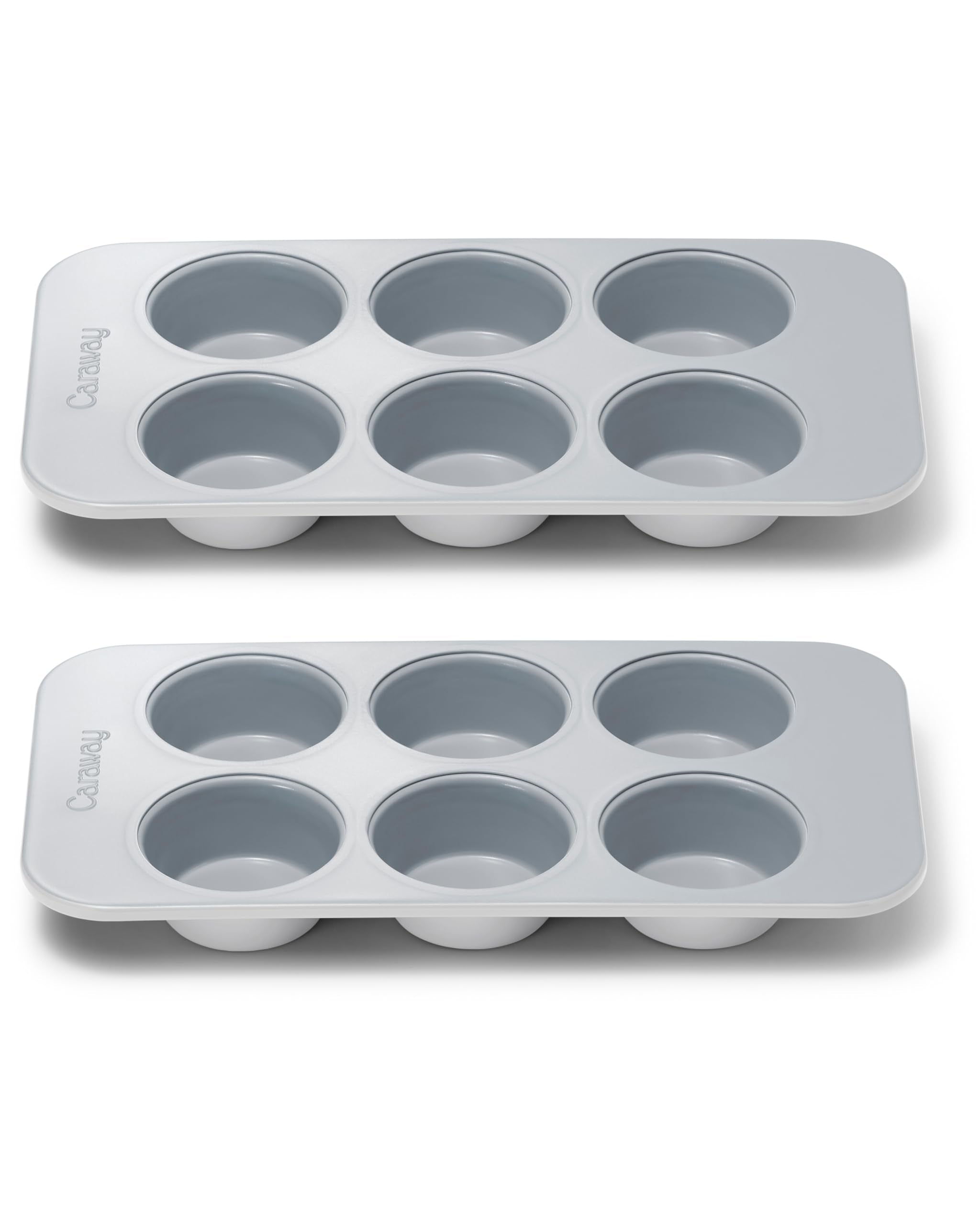 Caraway Non-Stick Ceramic 12-Cup Muffin Pan - Naturally Slick Ceramic Coating - Non-Toxic, PTFE & PFOA Free - Perfect for Cupcakes, Muffins, and More - Cream