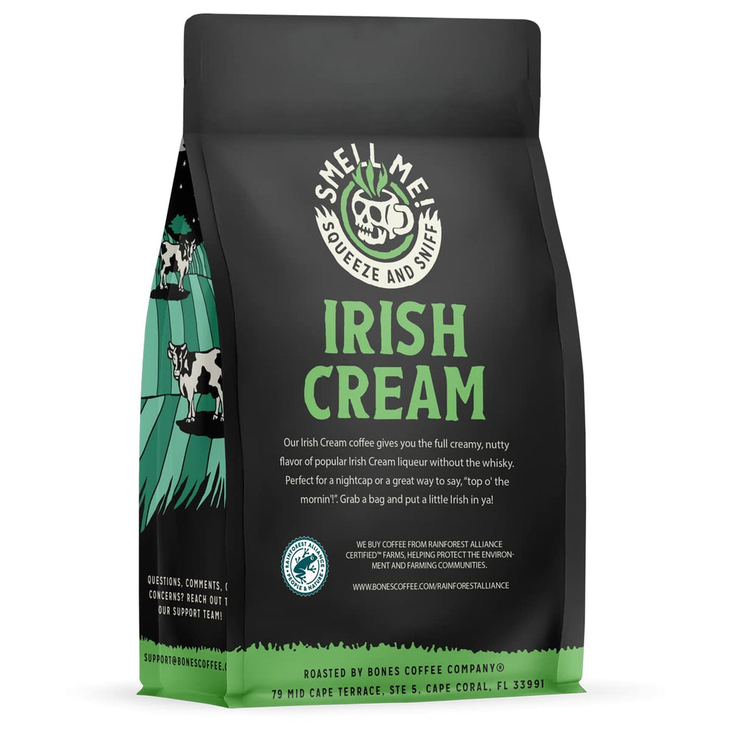 Bones Coffee Company Blueberry Blast Cake, Blueberry Pancakes Flavored Coffee, Medium Roast Low Acid Arabica Beans Compatible with Auto drip and French Press Coffee Maker, 12 Oz Ground