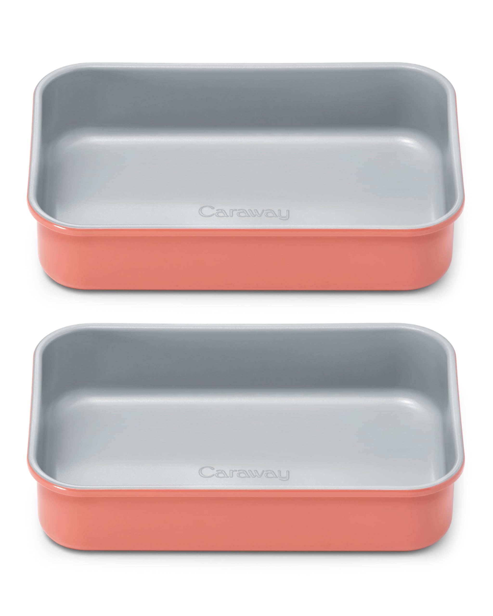 Caraway Non-Stick Ceramic 9”x13” Rectangle Pan - Naturally Slick Ceramic Coating - Non-Toxic, PTFE & PFOA Free - Perfect for Brownies, Lasagnas, and More - Cream