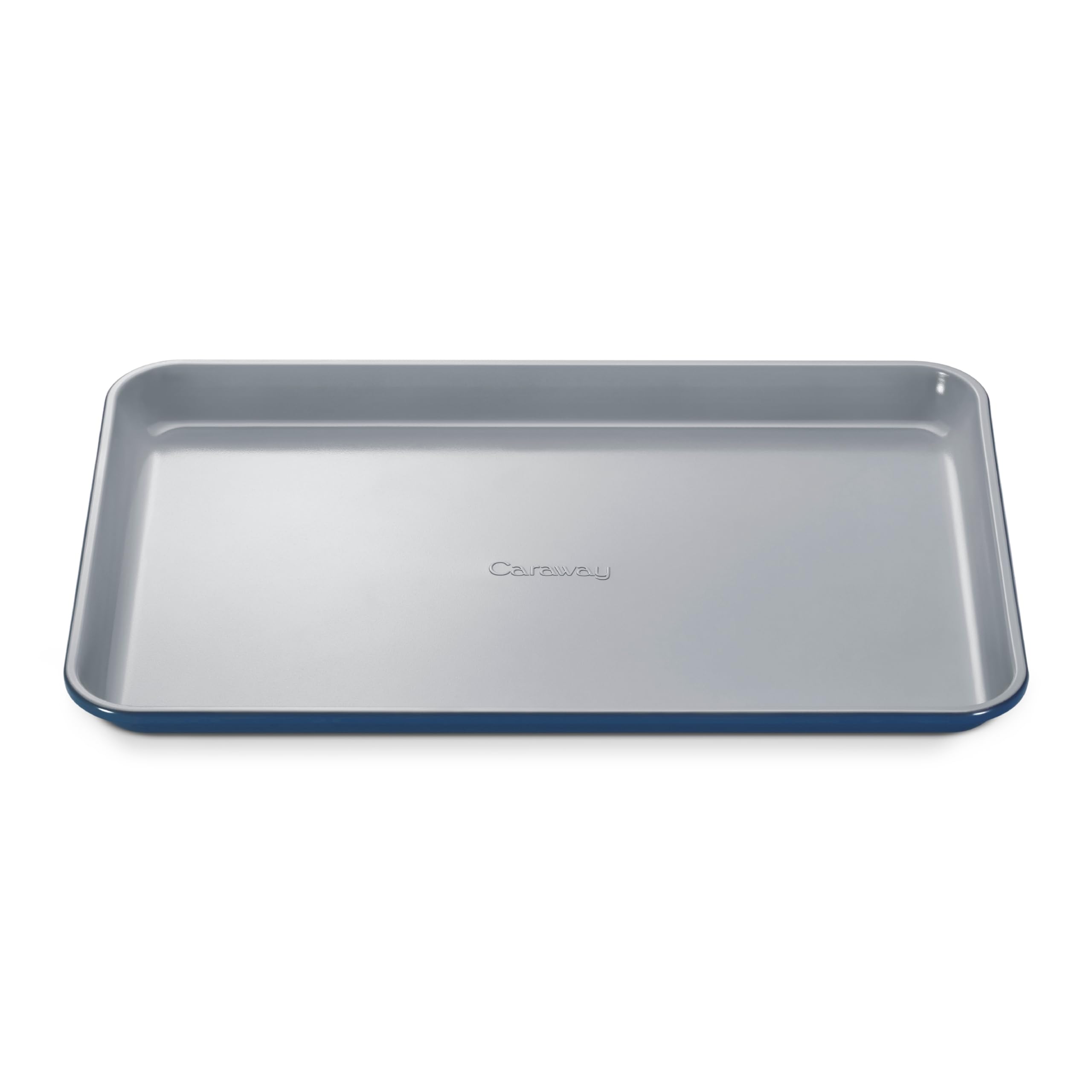 Caraway Nonstick Ceramic Small Baking Sheet (9x13”) – Non-Toxic, PTFE & PFOA Free – Oven Safe – Aluminized Steel Core – Mini Sheet Pan for Baking, Roasting & More - Cream