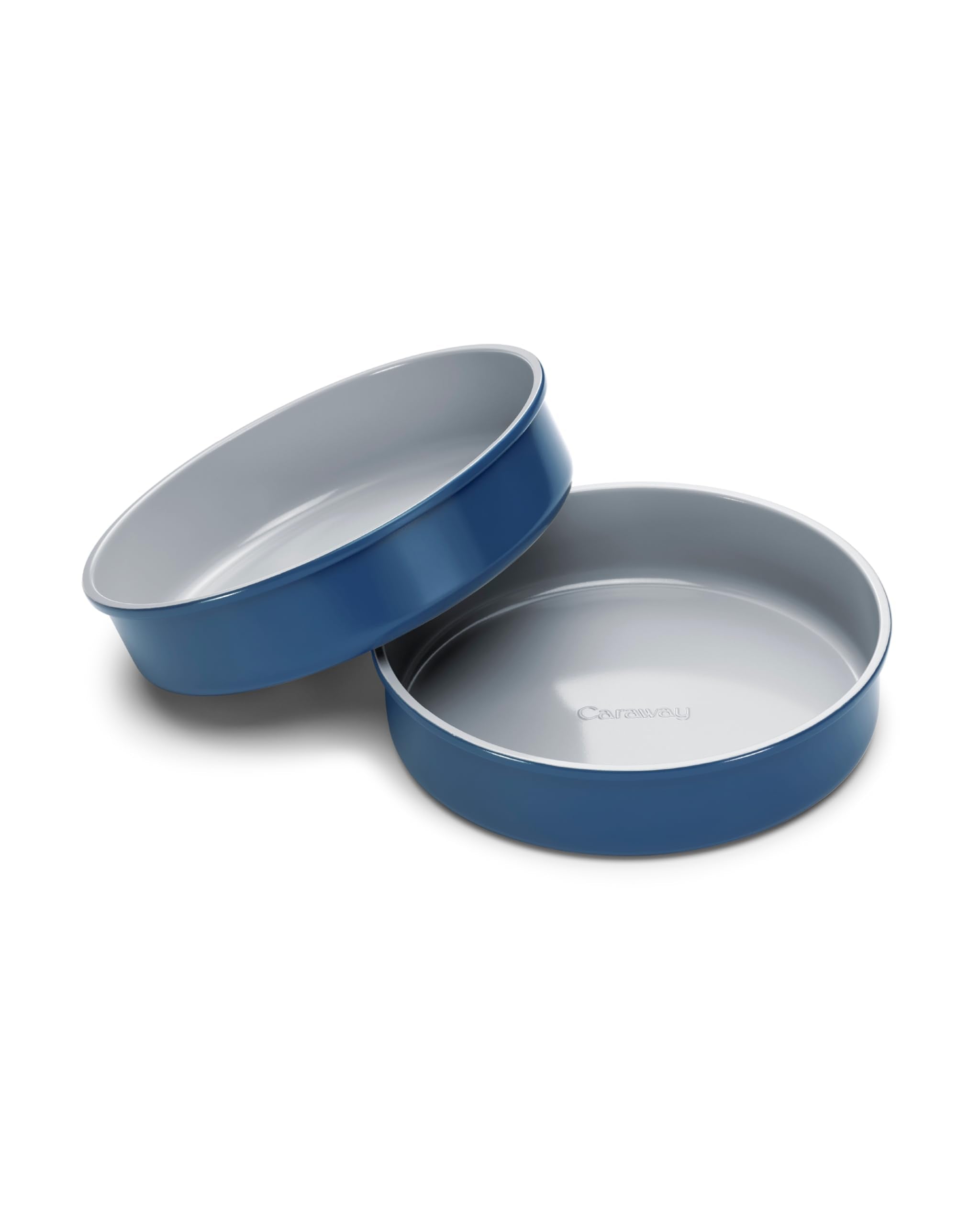 Caraway 9” Circle Pan - Non-Stick Ceramic Coating - Free From Forever Chemicals - Perfect for Birthday Cakes, Tartes, & More - Cream