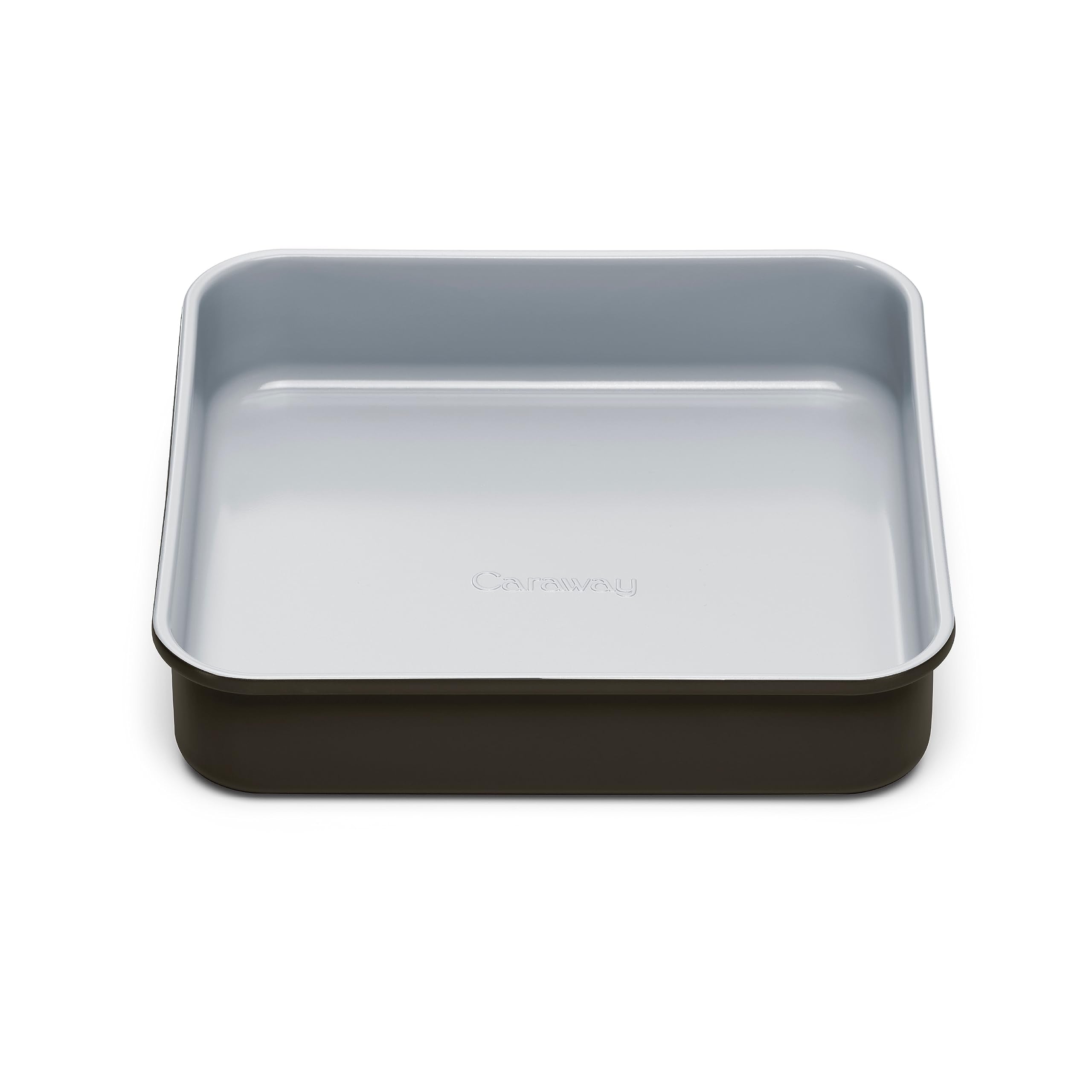Caraway 9” Square Pan - Non-Stick Ceramic Coating - Free From Forever Chemicals - Cake Pan Perfect for Brownies, Lemon Bars, & More - Cream