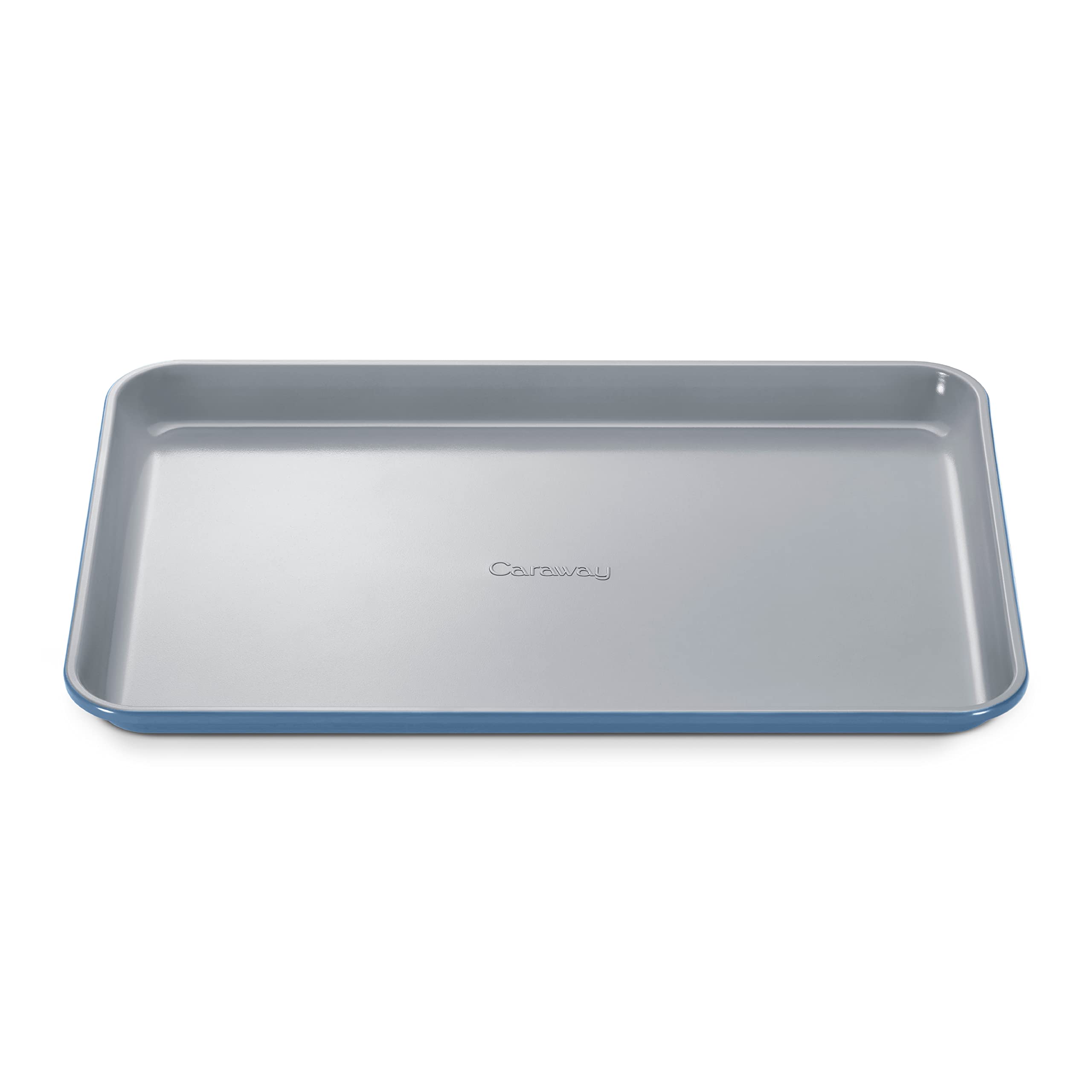 Caraway Nonstick Ceramic Small Baking Sheet (9x13”) – Non-Toxic, PTFE & PFOA Free – Oven Safe – Aluminized Steel Core – Mini Sheet Pan for Baking, Roasting & More - Cream