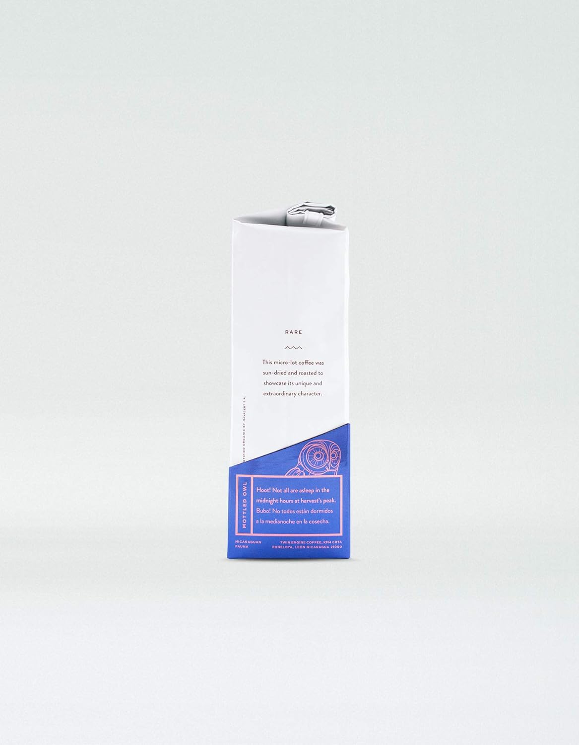 Twin Engine Coffee, ELEFANTE RESERVE Limited Edition, Whole Bean, Nicaragua's Coffee, 300g 10.6oz.