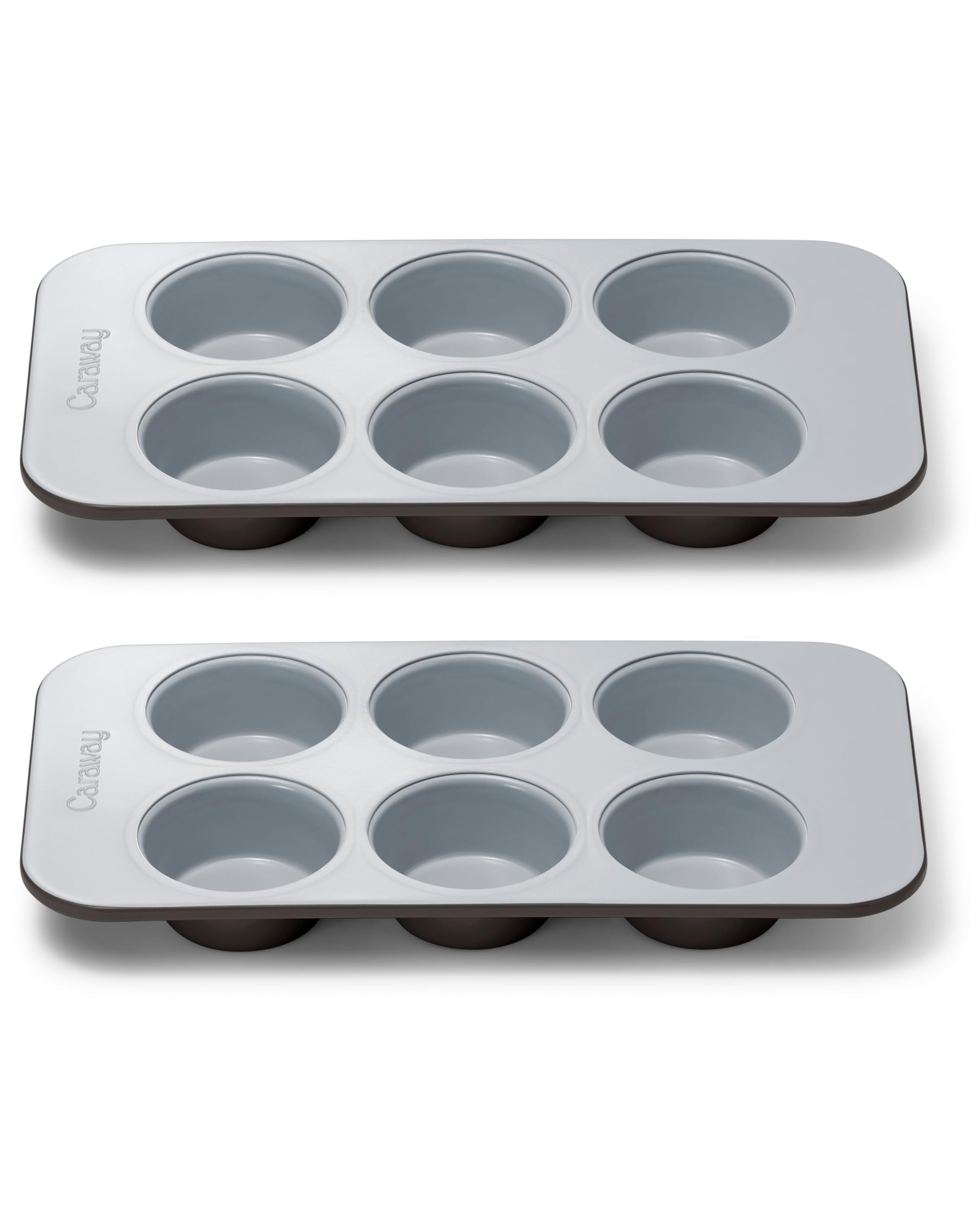 Caraway Non-Stick Ceramic 12-Cup Muffin Pan - Naturally Slick Ceramic Coating - Non-Toxic, PTFE & PFOA Free - Perfect for Cupcakes, Muffins, and More - Cream
