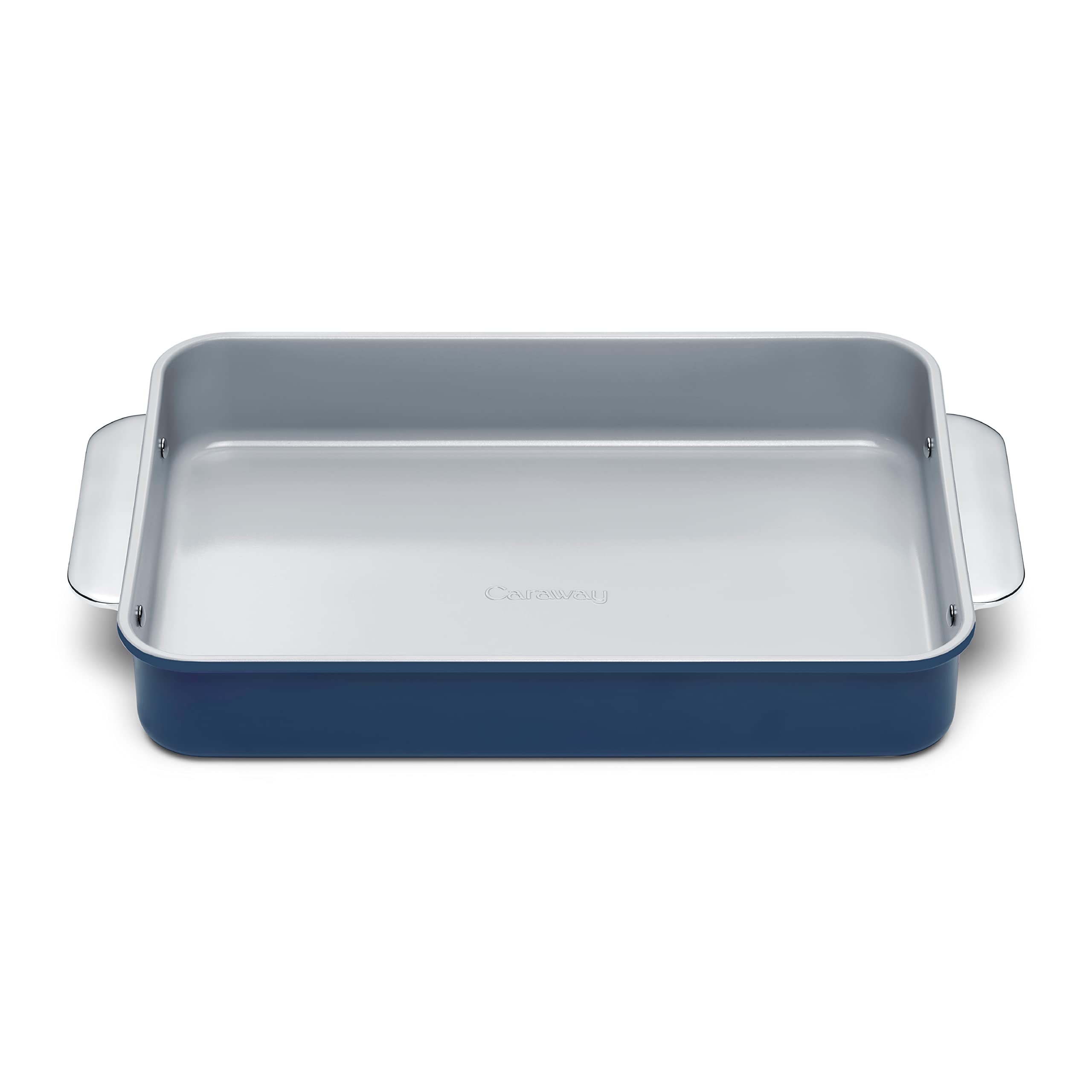 Caraway Non-Stick Ceramic 9”x13” Rectangle Pan - Naturally Slick Ceramic Coating - Non-Toxic, PTFE & PFOA Free - Perfect for Brownies, Lasagnas, and More - Cream