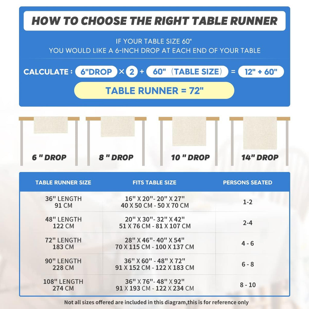 Artoid Mode Wildflowers Floral Spring Table Runner, Seasonal Summer Butterfly Kitchen Dining Table Decoration for Home Party 13x72 Inch