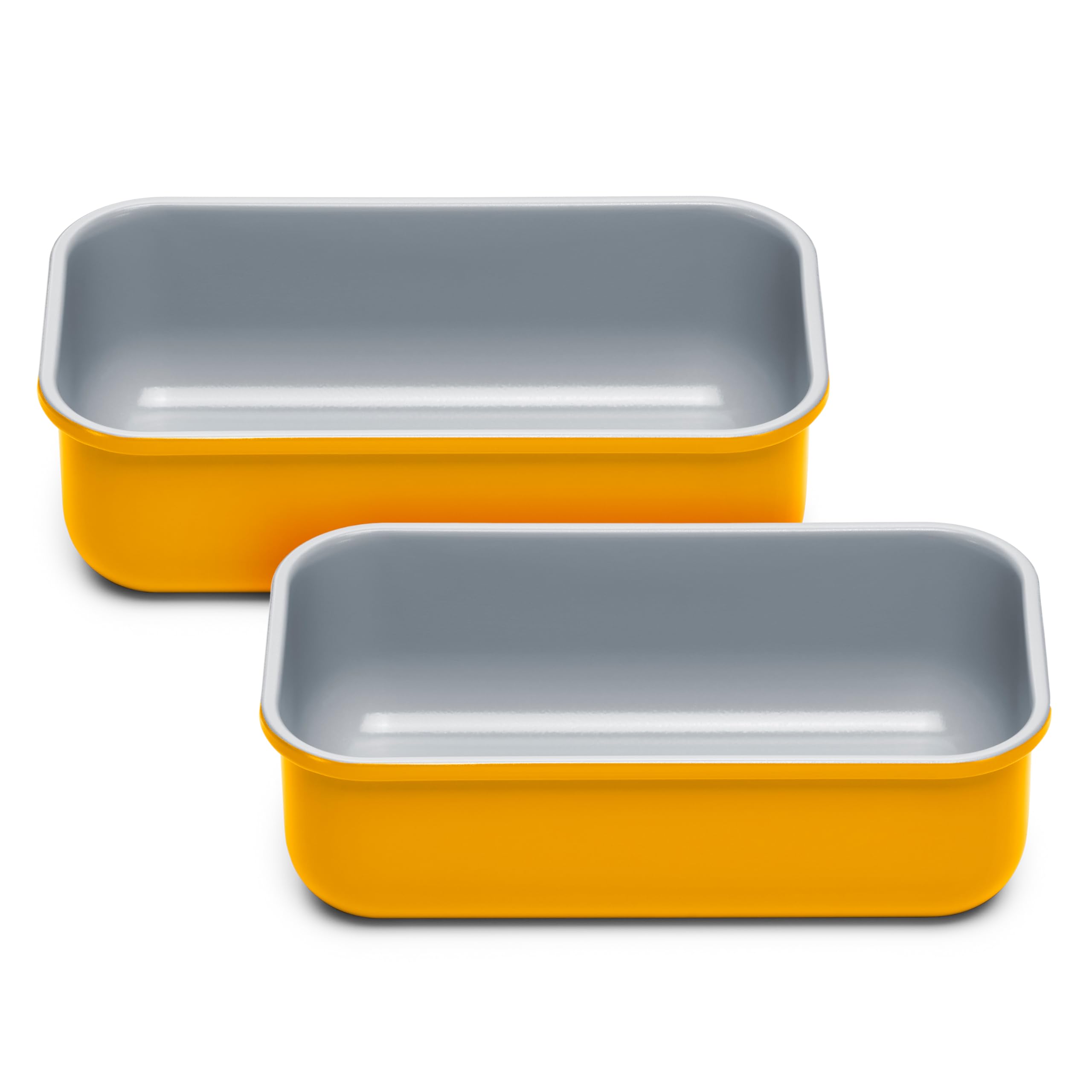 Caraway Non-Stick Ceramic 1 lb Loaf Pan - Naturally Slick Ceramic Coating - Non-Toxic, PTFE & PFOA Free - Perfect for Pound Cakes, Breads, & More - Cream
