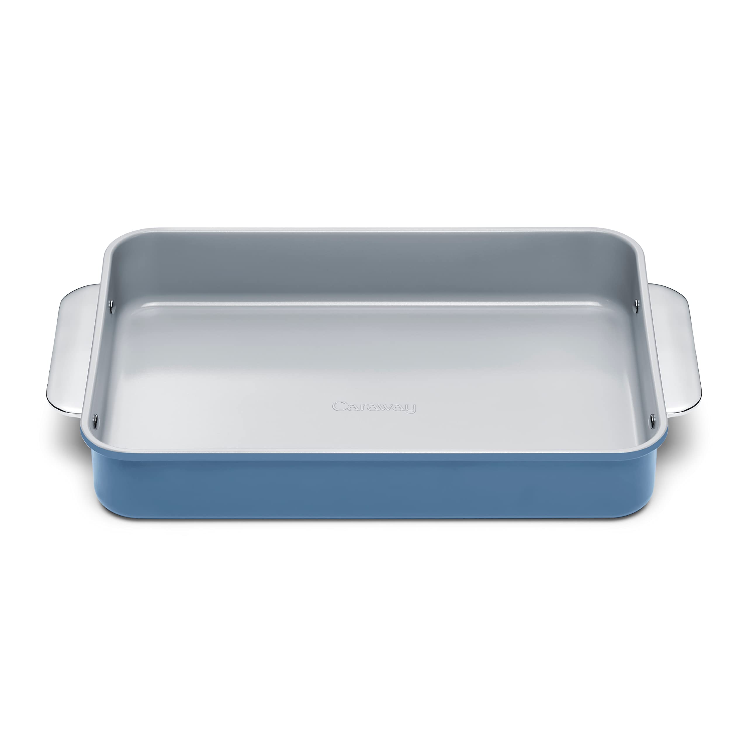 Caraway Non-Stick Ceramic 9”x13” Rectangle Pan - Naturally Slick Ceramic Coating - Non-Toxic, PTFE & PFOA Free - Perfect for Brownies, Lasagnas, and More - Cream