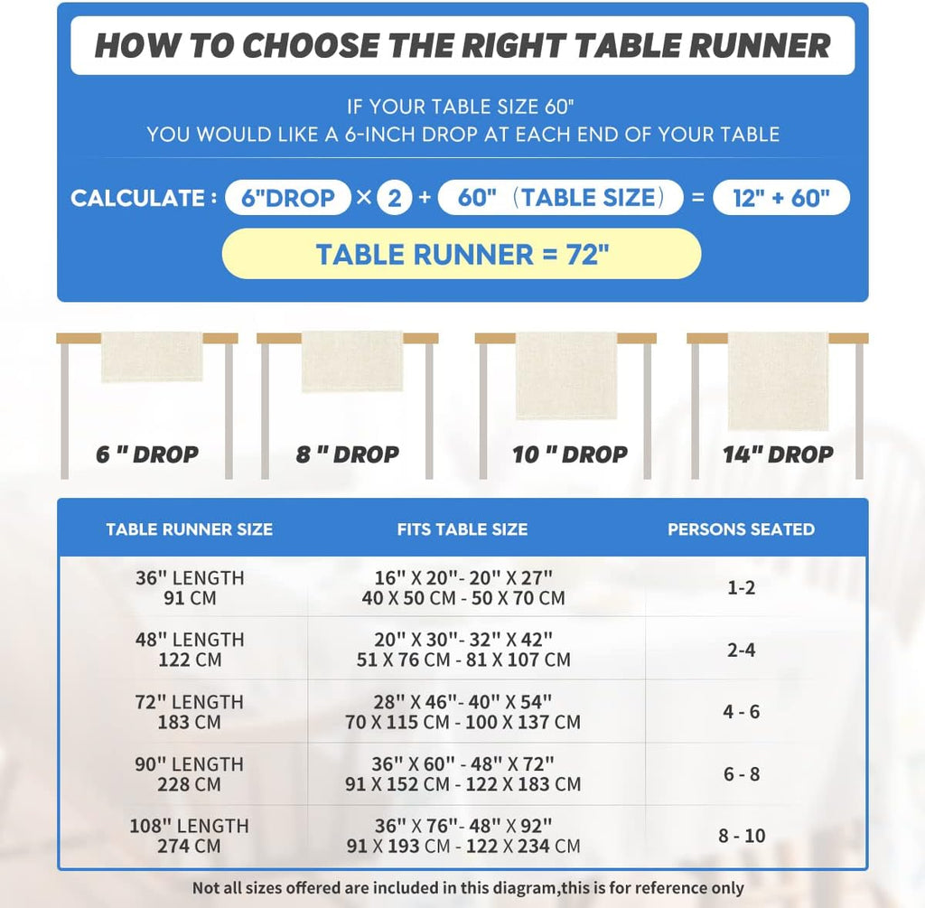 Artoid Mode Brown Poppy Floral Leaves Spring Table Runner, Seasonal Summer Kitchen Dining Table Decoration for Home Party Decor 13x72 Inch