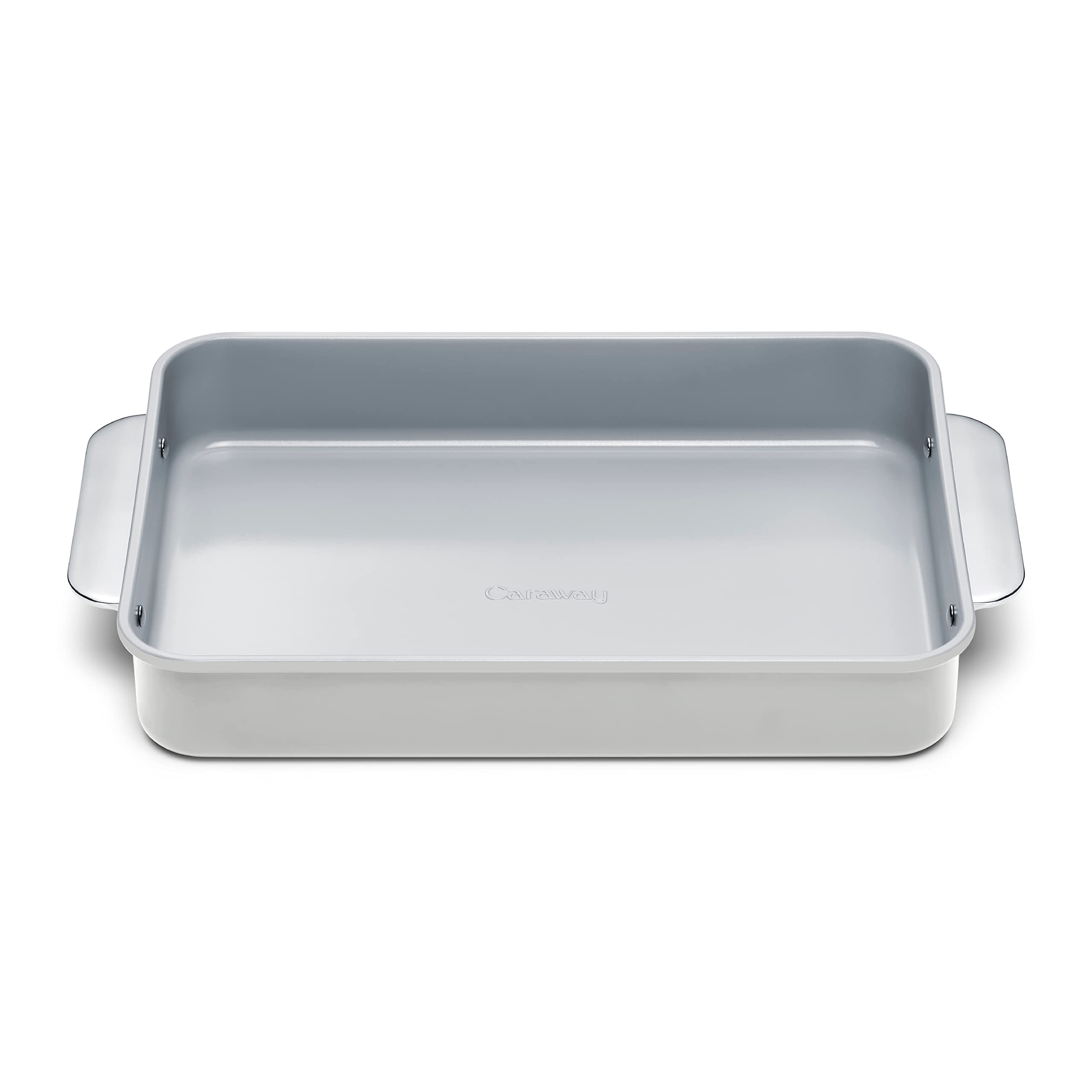Caraway Non-Stick Ceramic 9”x13” Rectangle Pan - Naturally Slick Ceramic Coating - Non-Toxic, PTFE & PFOA Free - Perfect for Brownies, Lasagnas, and More - Cream