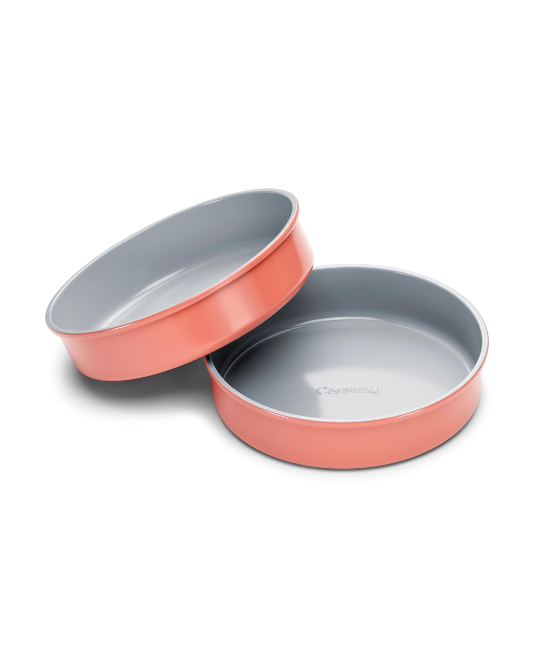 Caraway 9” Circle Pan - Non-Stick Ceramic Coating - Free From Forever Chemicals - Perfect for Birthday Cakes, Tartes, & More - Cream