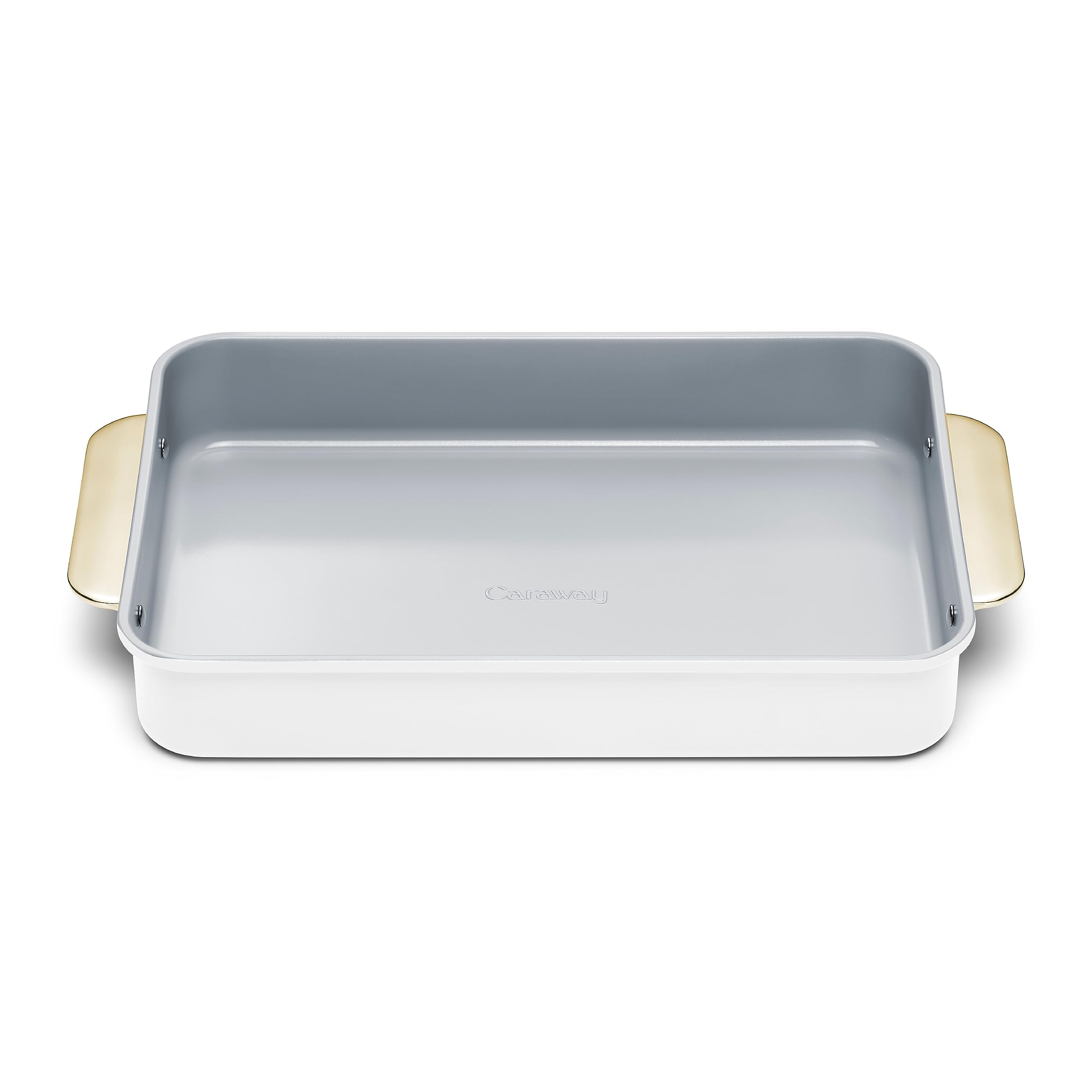 Caraway Non-Stick Ceramic 9”x13” Rectangle Pan - Naturally Slick Ceramic Coating - Non-Toxic, PTFE & PFOA Free - Perfect for Brownies, Lasagnas, and More - Cream
