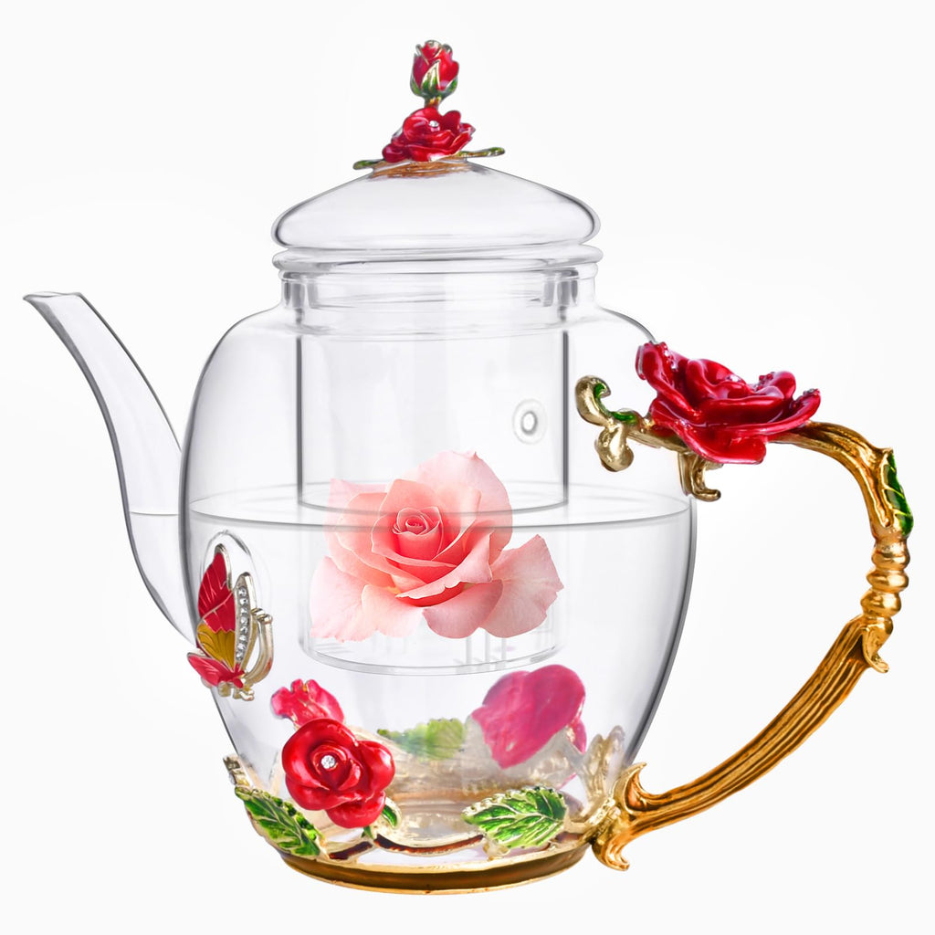OEAGO Gifts for Mom Women Mothers Day Valentines Day Gifts Glass Coffee Enamels Mug Best Birthday Valentine's for Her Girlfriend Wife from Daughter Son Tea Cup Christmas Stocking Stuffers