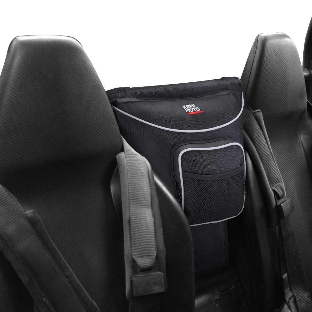 KEMIMOTO UTV Center Storage Bag UTV Cab Pack Center Seat Bag Compatible with Polaris RZR XP 1000 Turbo S 900 570 800 2014-2023 Storage Accessories 1680D High-Density with Multiple Pockets Easy Install