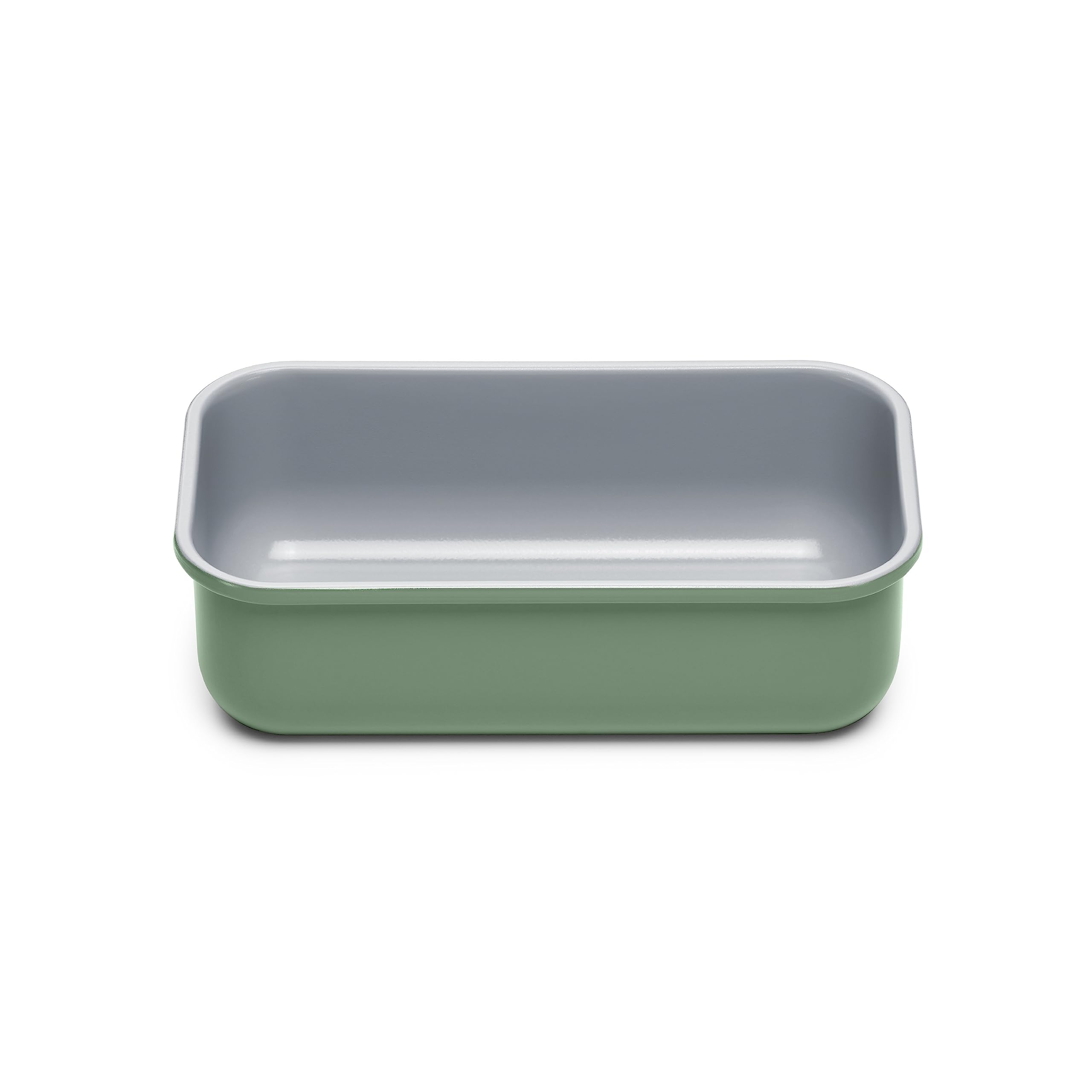 Caraway Non-Stick Ceramic 1 lb Loaf Pan - Naturally Slick Ceramic Coating - Non-Toxic, PTFE & PFOA Free - Perfect for Pound Cakes, Breads, & More - Cream