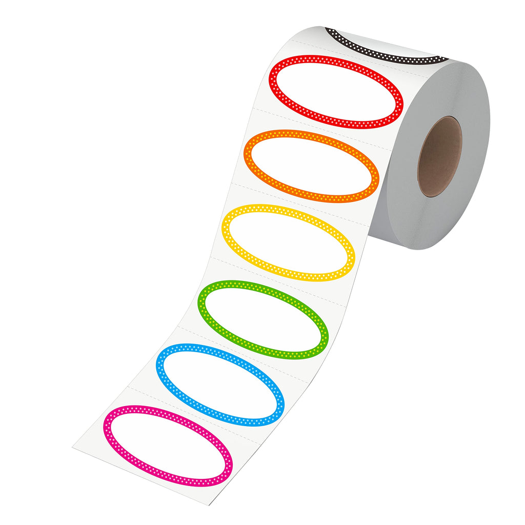 500 Removable Freezer Pantry Canning Labels Set Water Oil Resistant with Perforation Line for Food Containers Jars Kitchen Restaurant Storage Organization