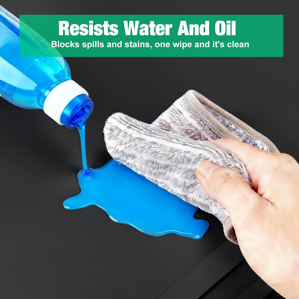 Aisslro Under Sink Mat 22" X 19", Waterproof Silicone Cabinet Protector with Raised Edge, Kitchen & Bathroom Leak Tray, Shelf Liner & Pet Feeding Mat for Dog Cat Food Mats, Light Gray