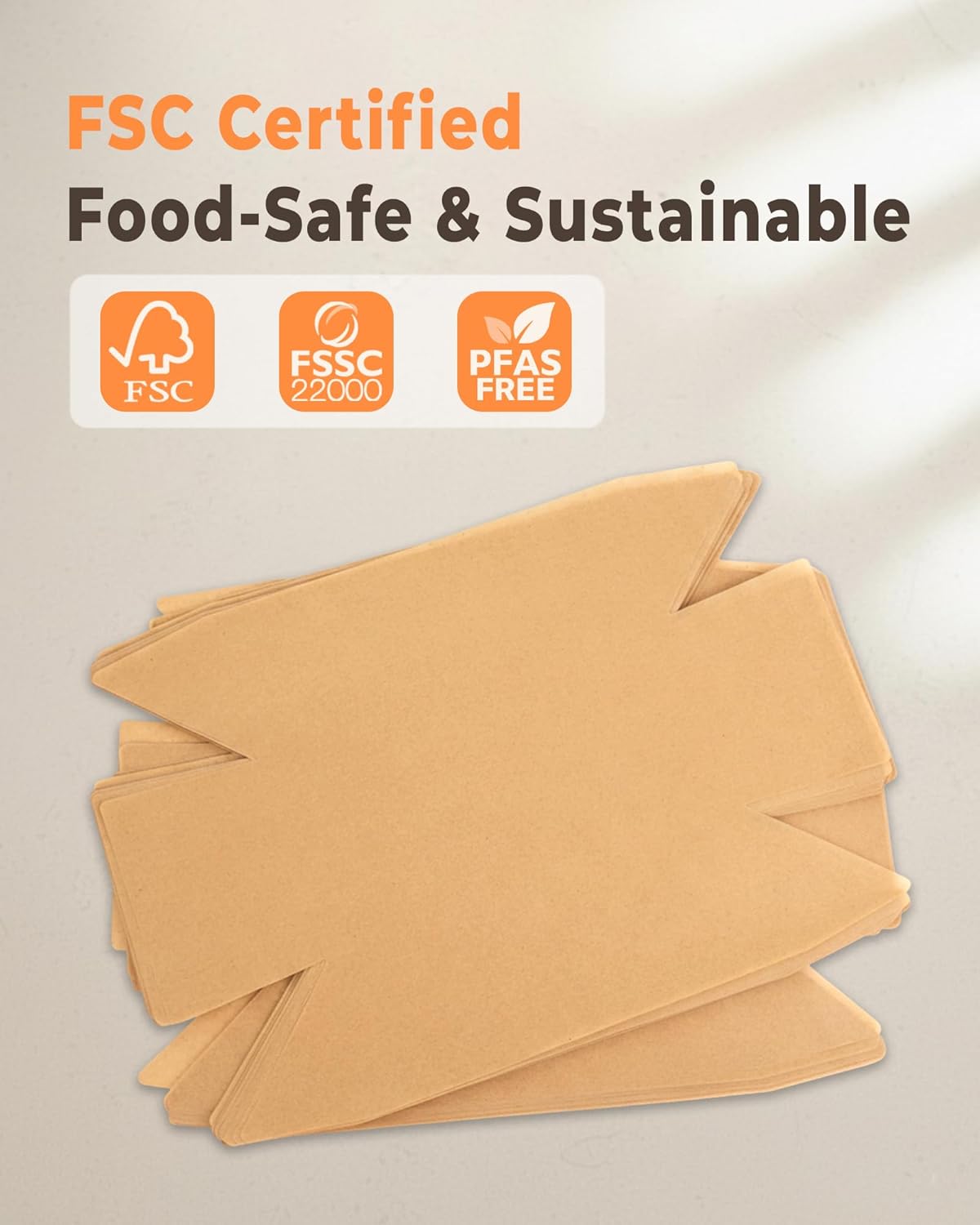 100 Pcs Loaf Pan Liners for Baking Bread 9x5 Inch, Bread Pan Liners with Cardboard Formers, Non-Stick Pre Cut Unbleached Parchment Paper for Loaf Pan