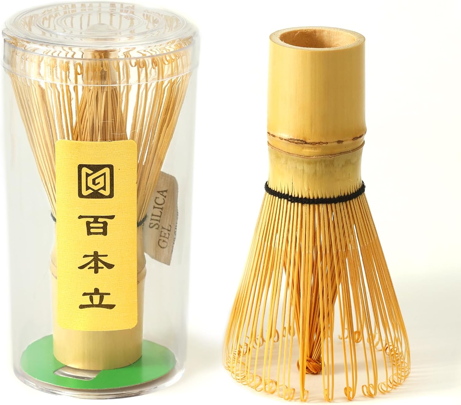 Maestri House 7-Piece Matcha Kit with Ceramic Bowl, Bamboo Whisk & Handcrafted Organic Bamboo Chasen with 72-Prong Design– Perfect for Matcha Lovers
