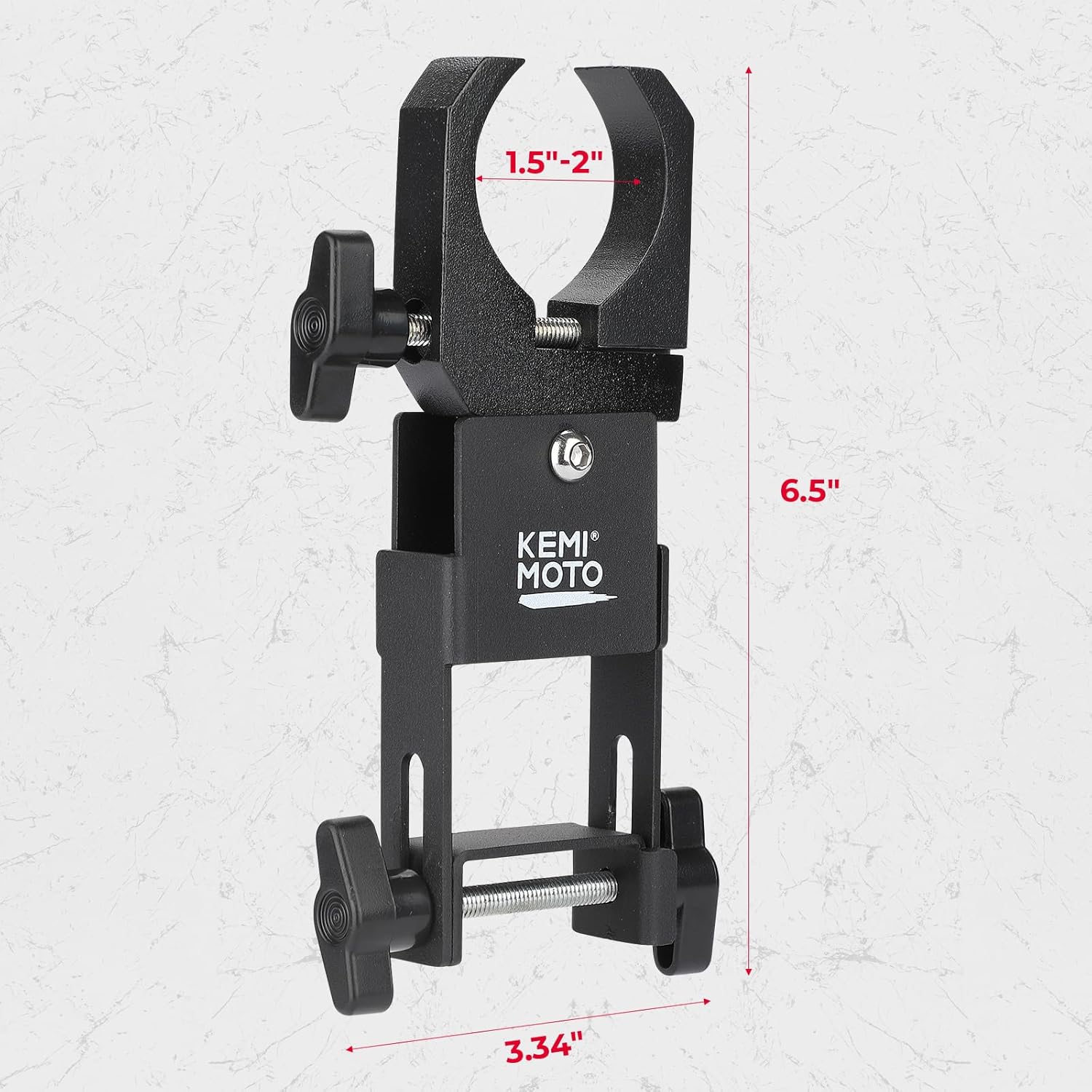 KEMIMOTO UTV Drive Belt Holder, Universal Belt Mount Fit 1.5”-2” Roll Bars Compatible with Polaris RZR Can Am Teryx Mule