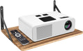 RedCall Projector Mount Shelf,Wall Mount Floating Shelf for Router/Modem Cable Box,16.57" x 11"(L*W)