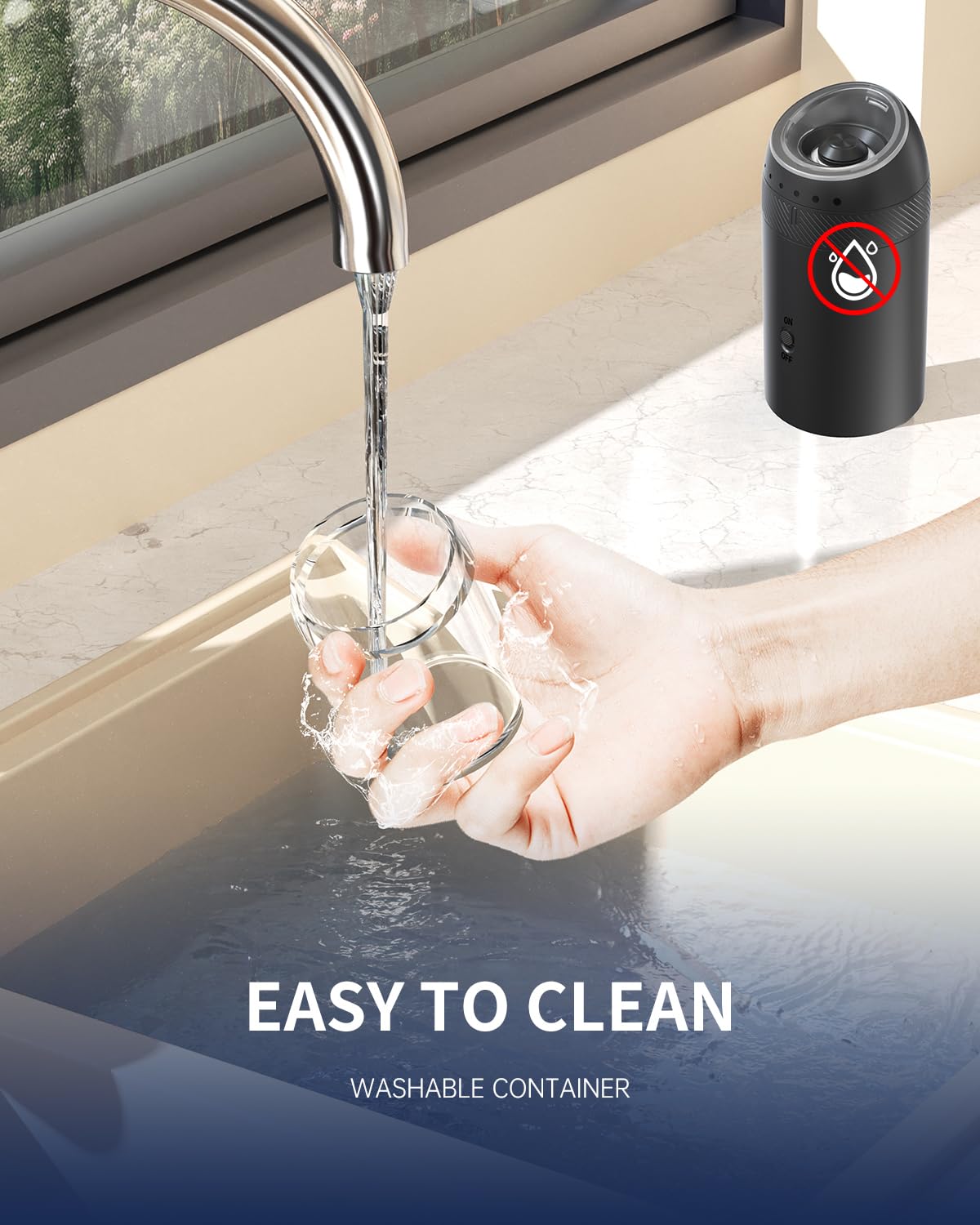 CIRCLE JOY Rechargeable Salt and Pepper Grinder Set Gravity Electric Salt and Pepper Grinder Set, LED Light, Adjustable Coarseness, for Home Kitchen BBQ, Black & White