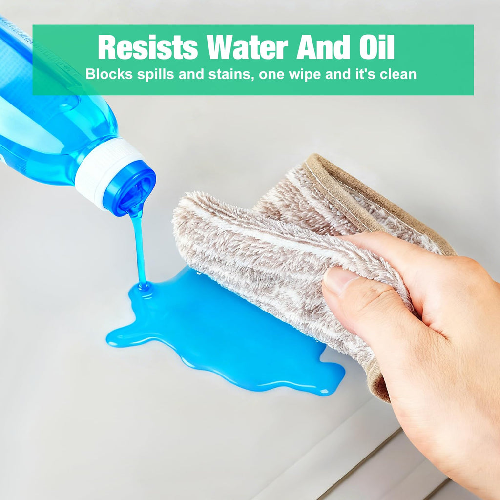 Aisslro Under Sink Mat 22" X 19", Waterproof Silicone Cabinet Protector with Raised Edge, Kitchen & Bathroom Leak Tray, Shelf Liner & Pet Feeding Mat for Dog Cat Food Mats, Light Gray